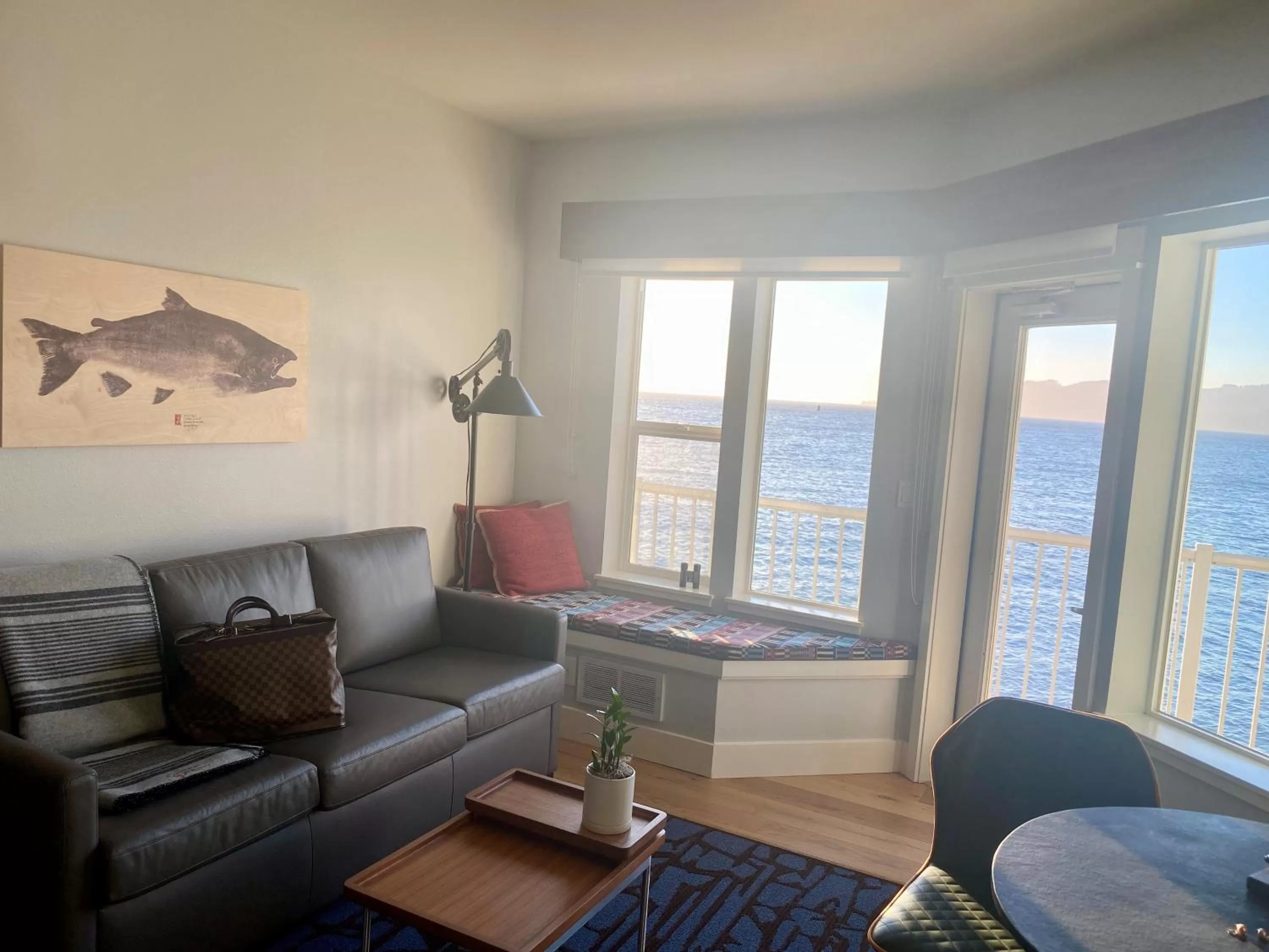 Seating area in Cannery Pier Hotel & Spa