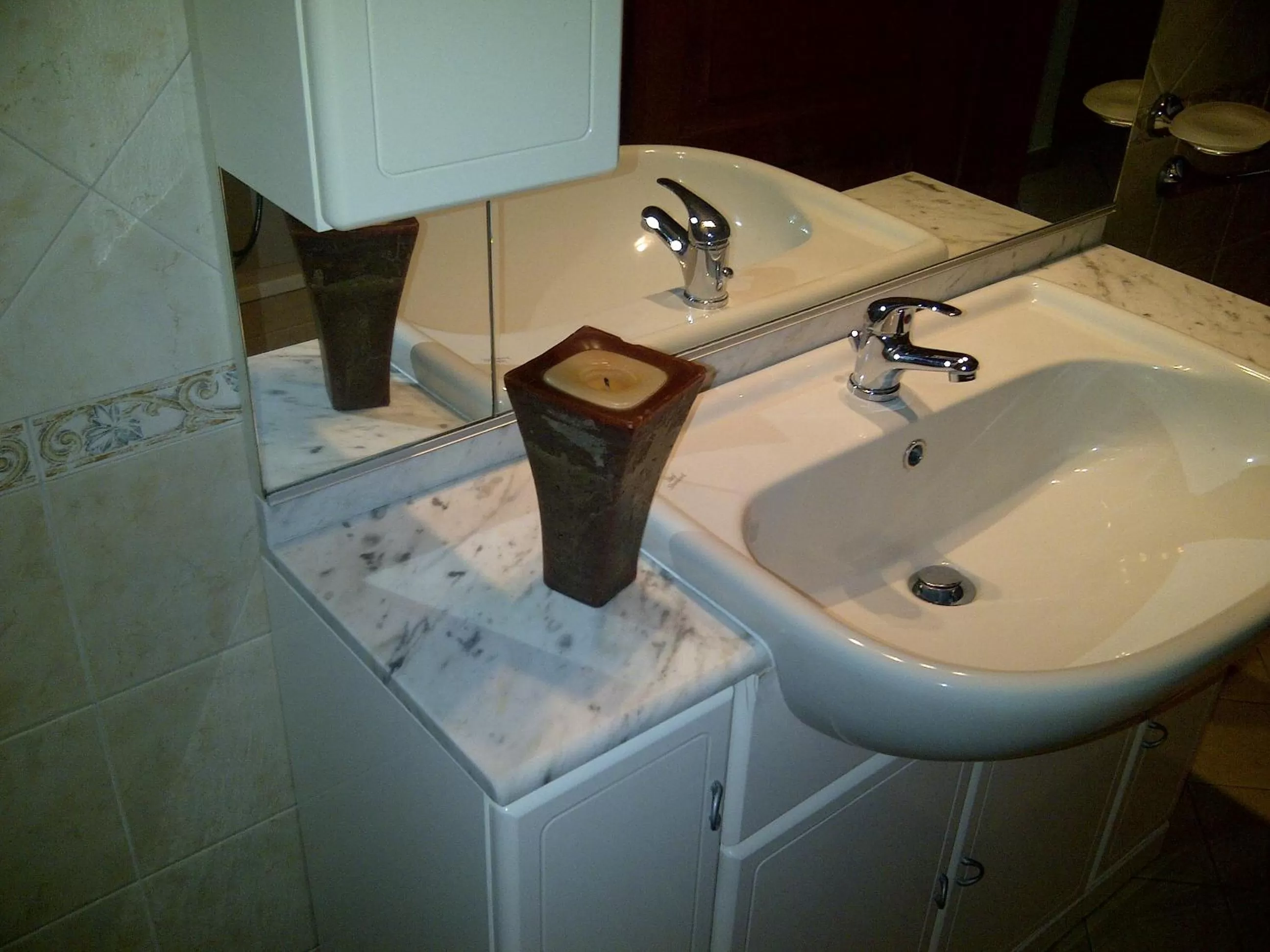 Bathroom in B&B A Casa di Mael