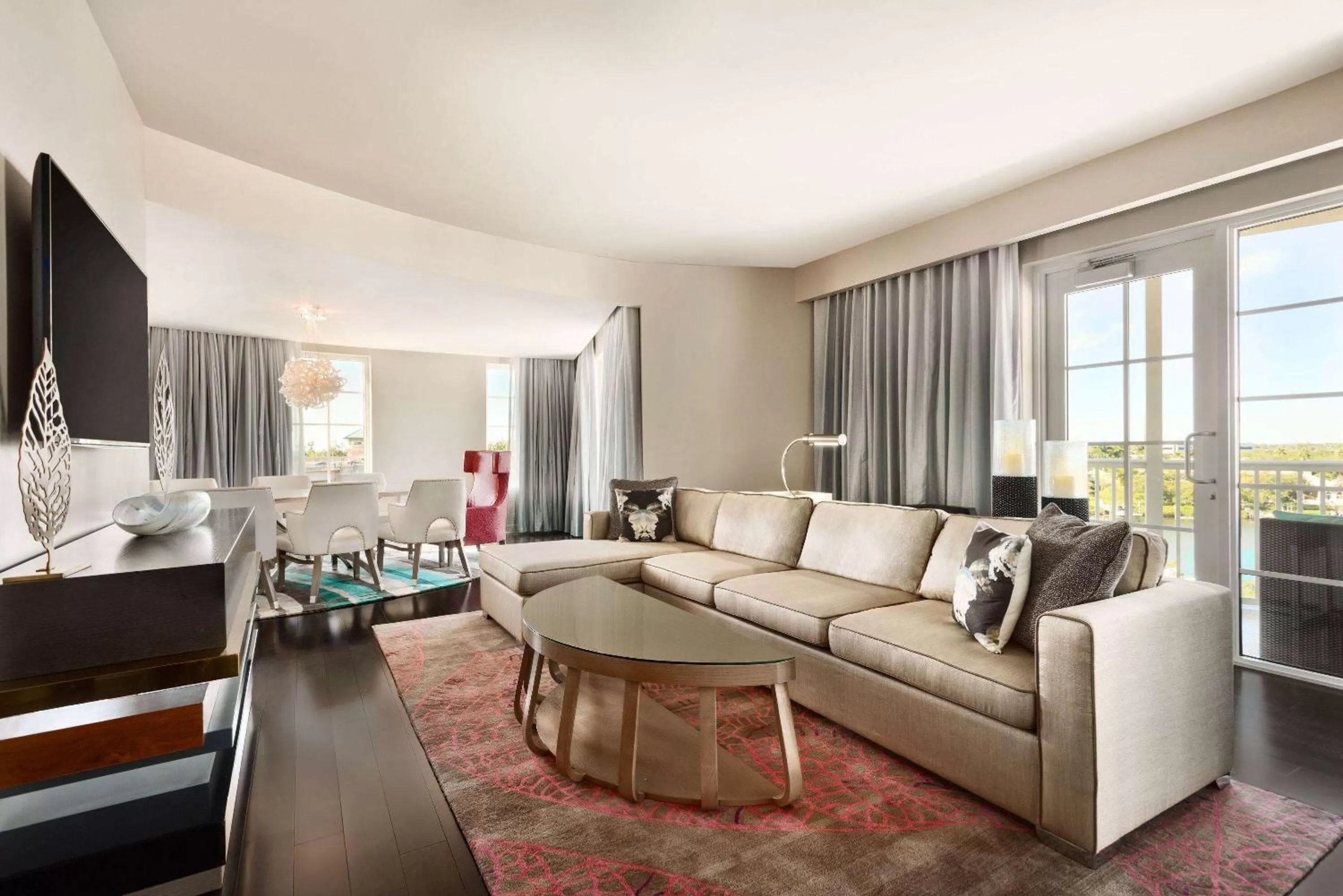 Bed in Wyndham Grand Jupiter at Harbourside Place