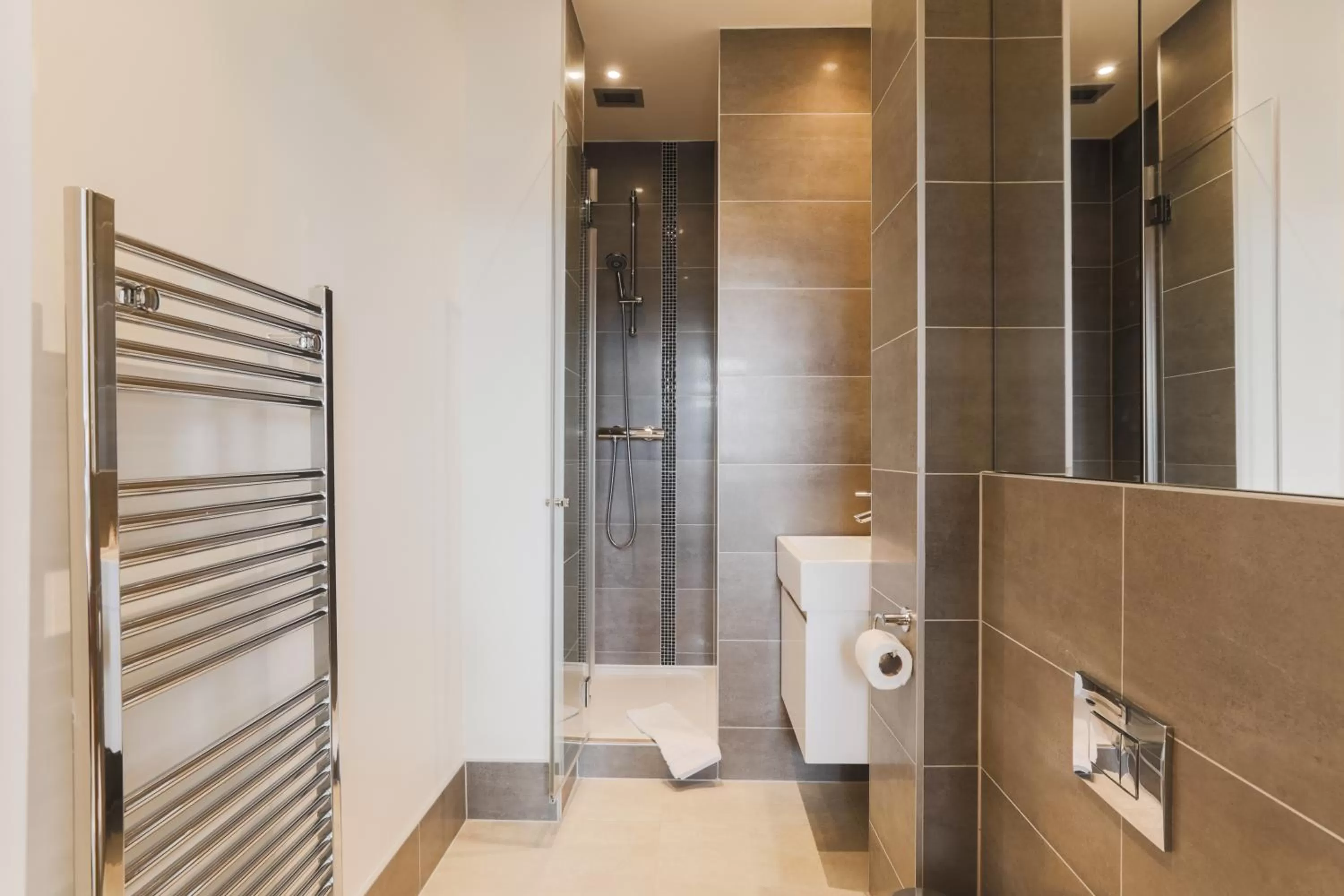 Bathroom in Monument Apartments