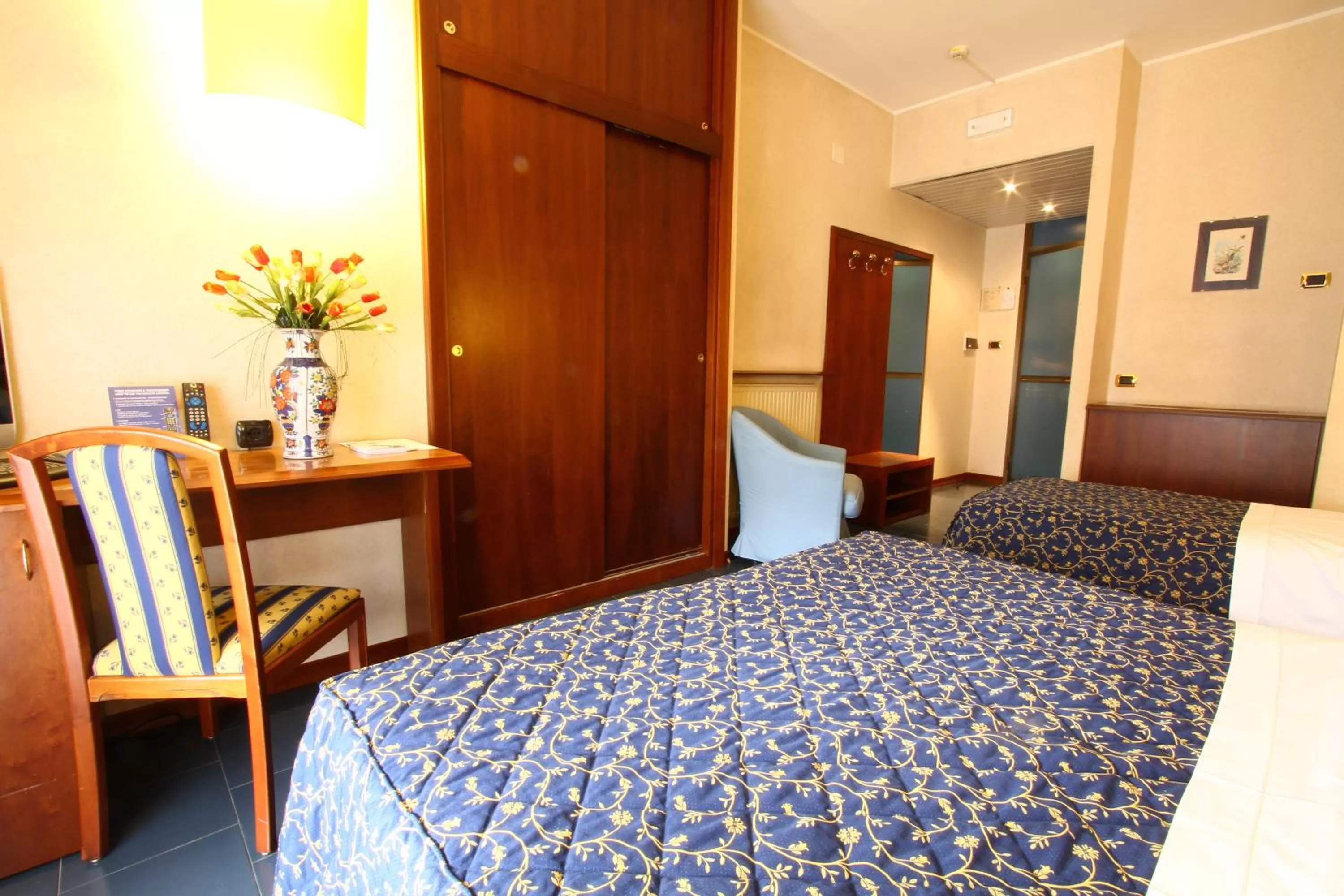 Bedroom, Bed in Hotel Garden Terni