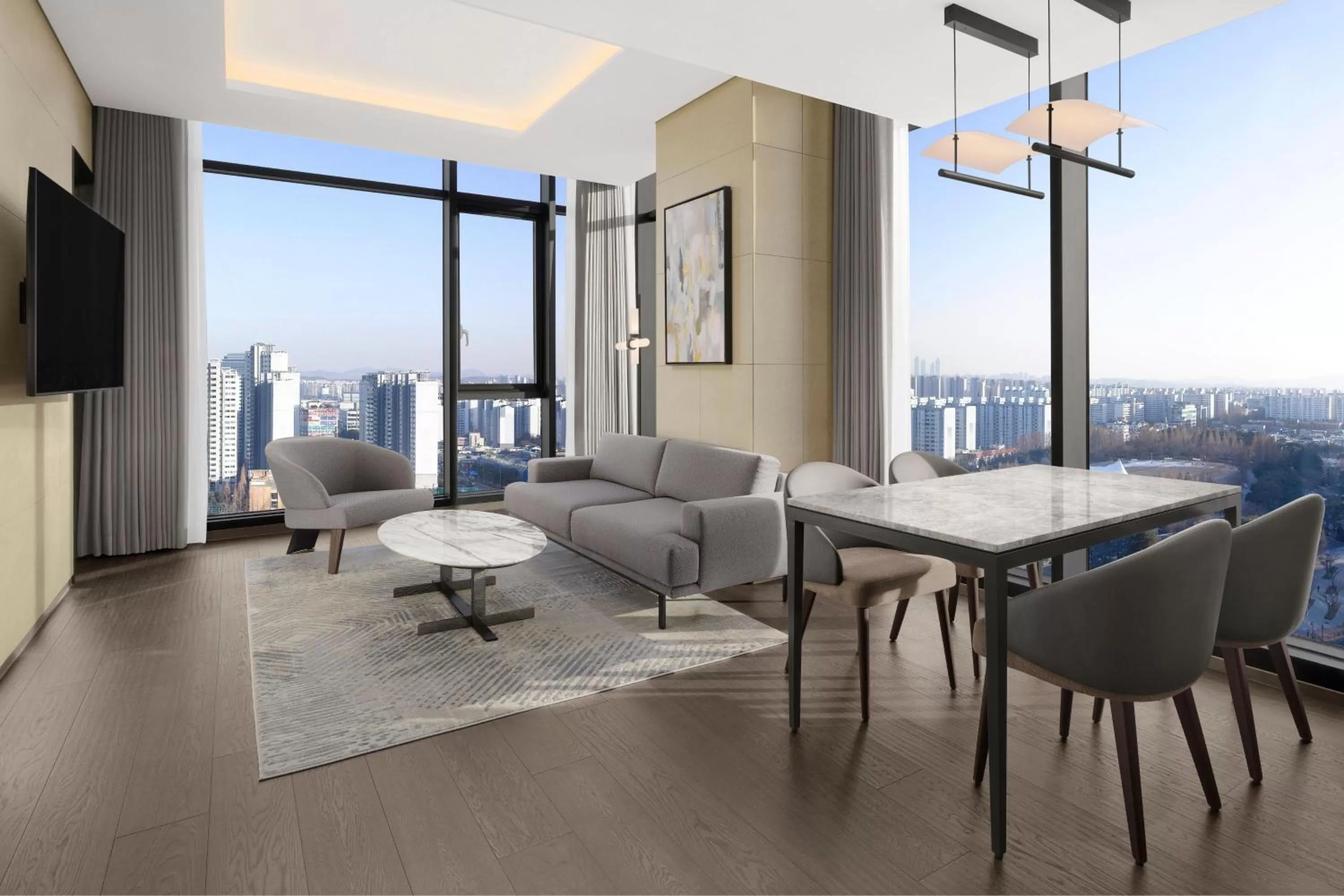 Living room in Four Points by Sheraton Suwon