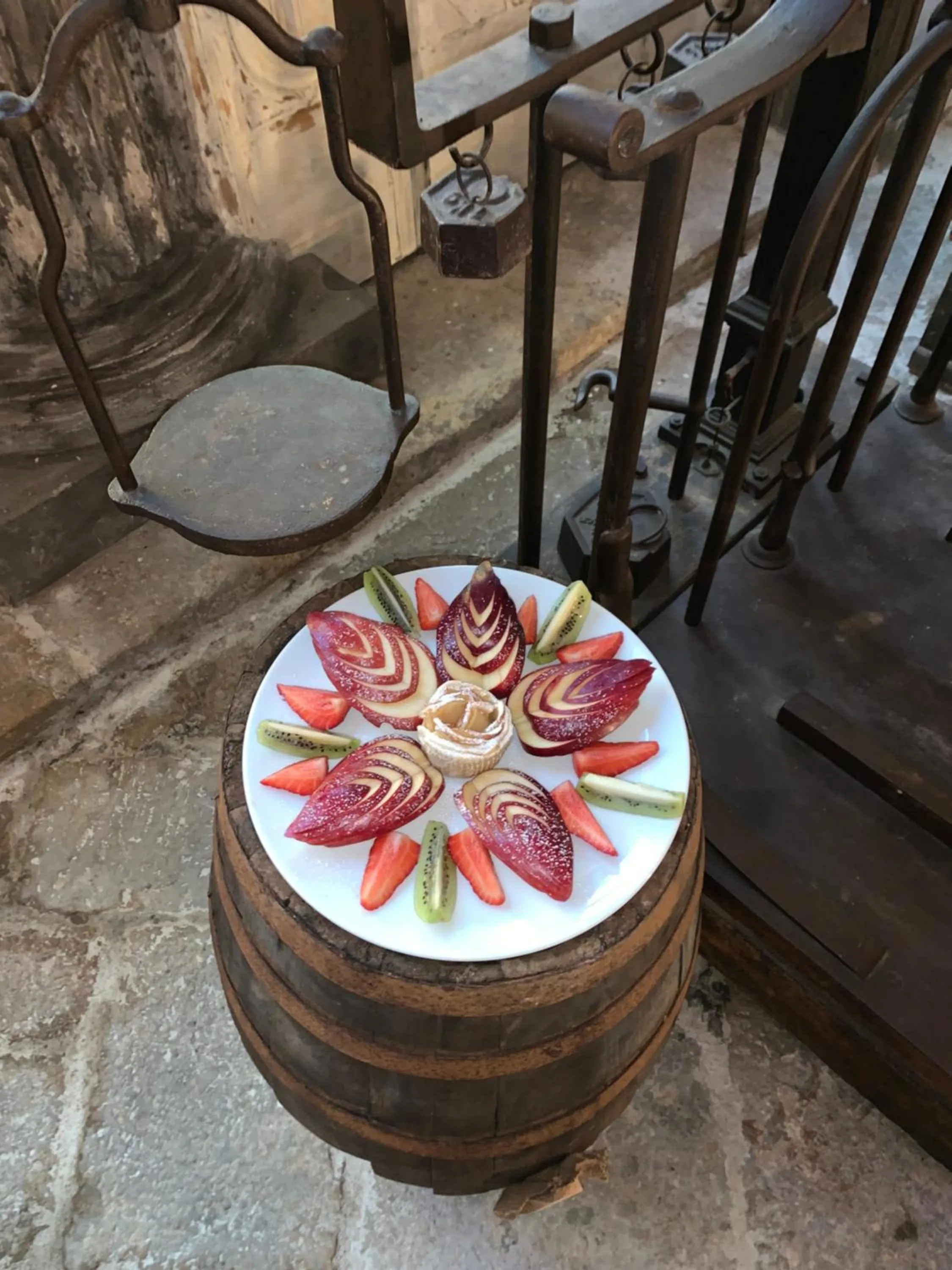 Food in Palazzo Castriota