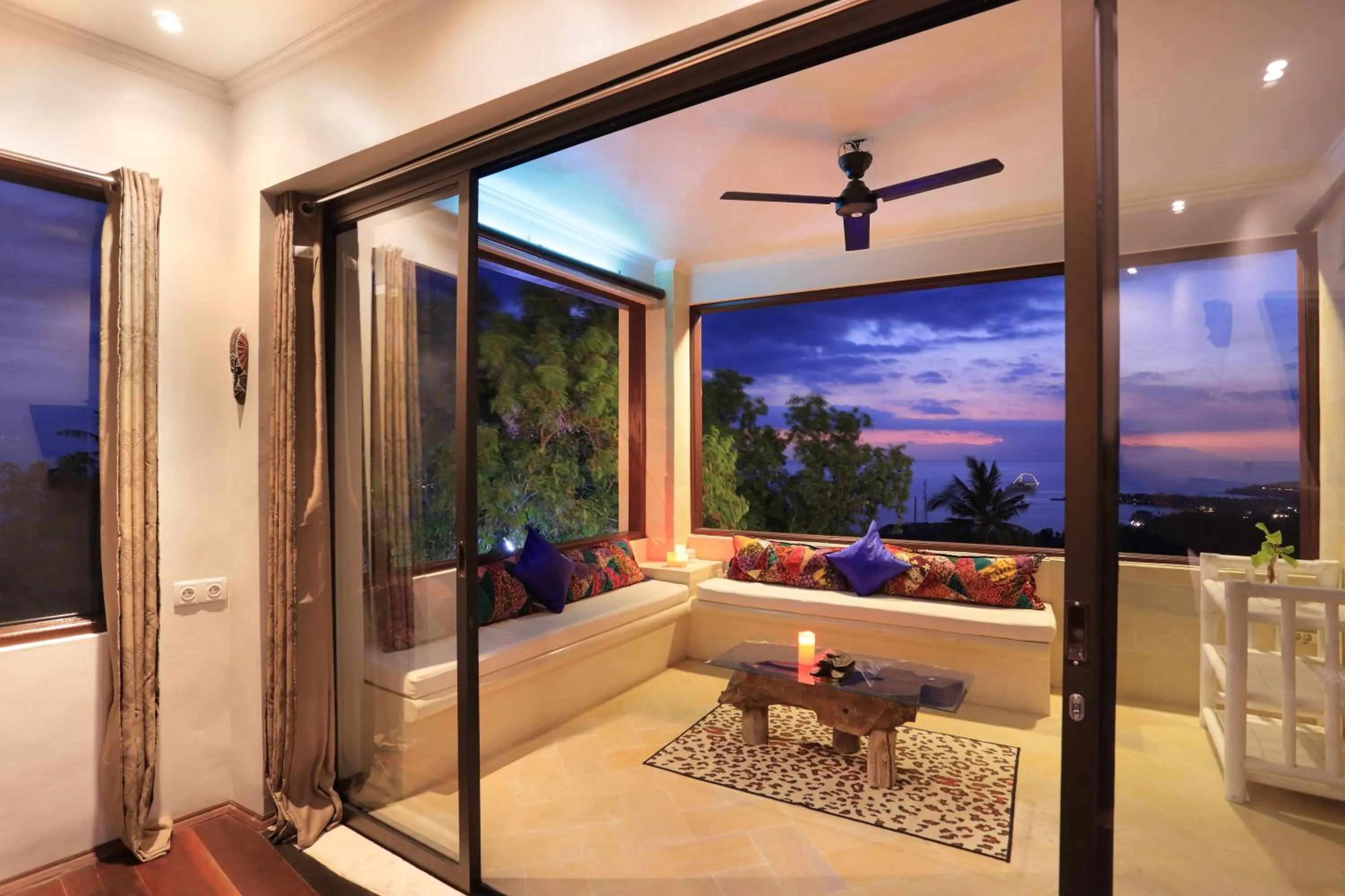 Patio in Villa Umbrella Lombok