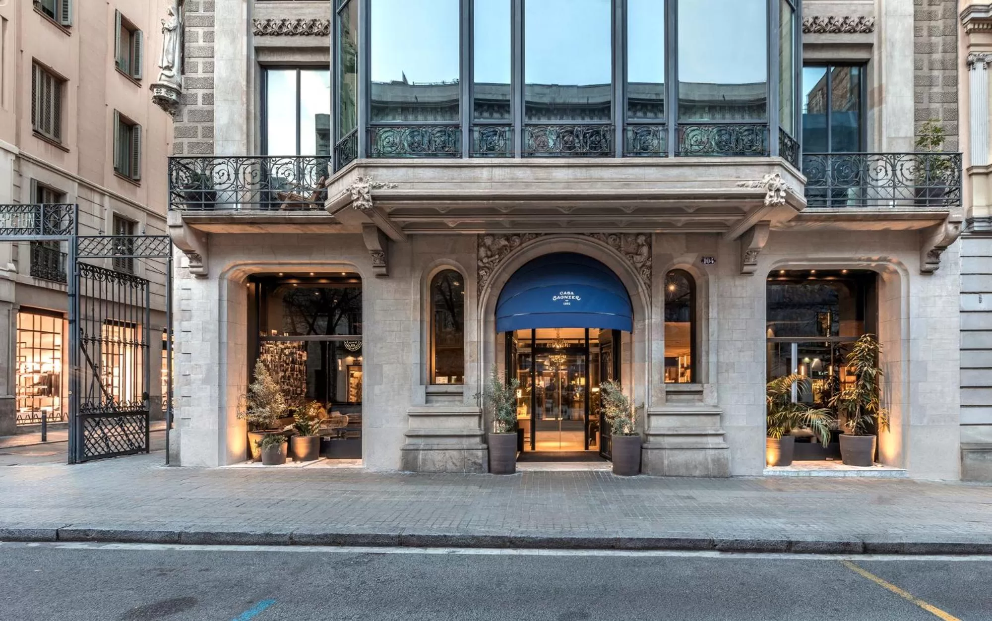 Facade/entrance in Hotel Casa Sagnier
