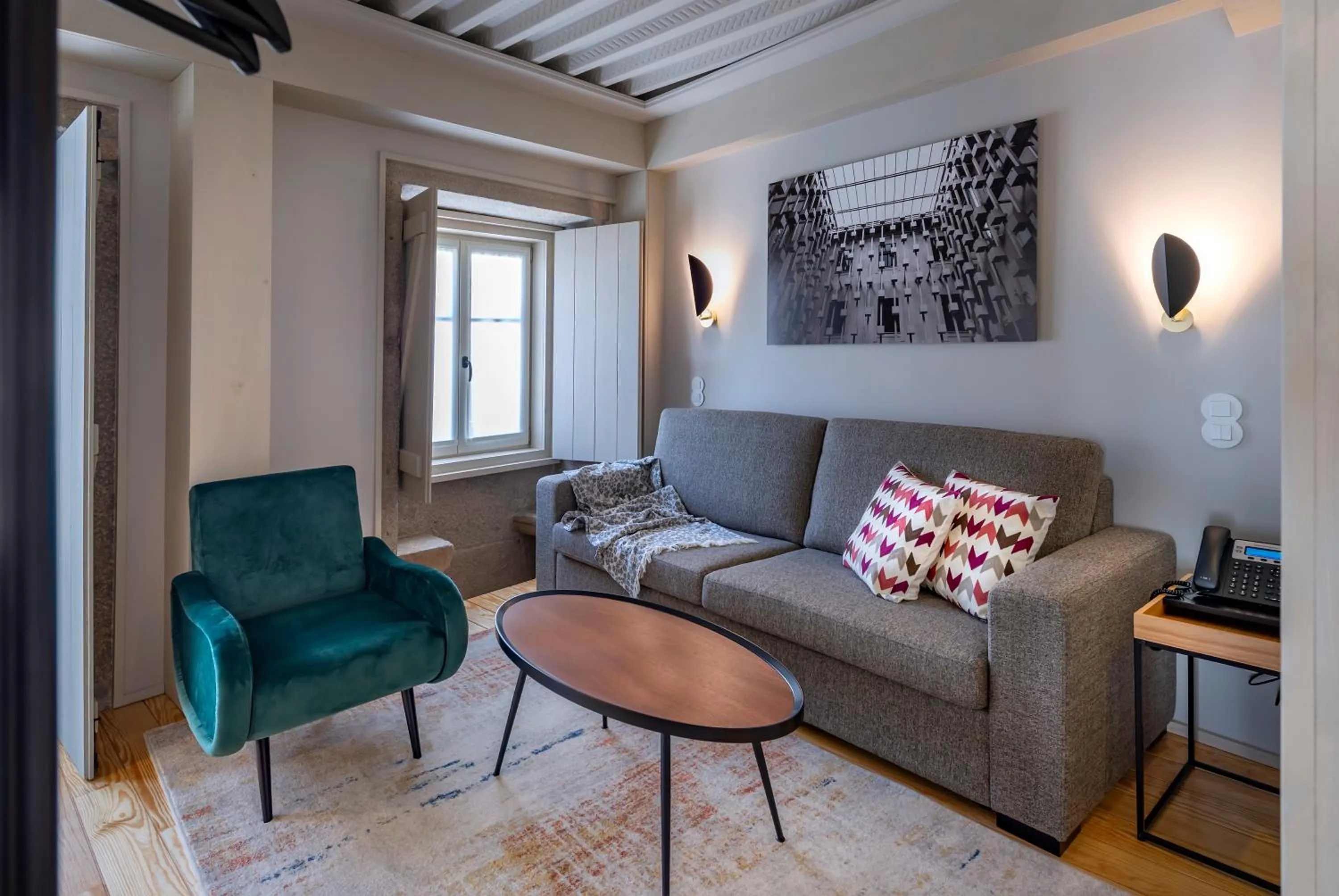 Living room in Porta Nova Collection House