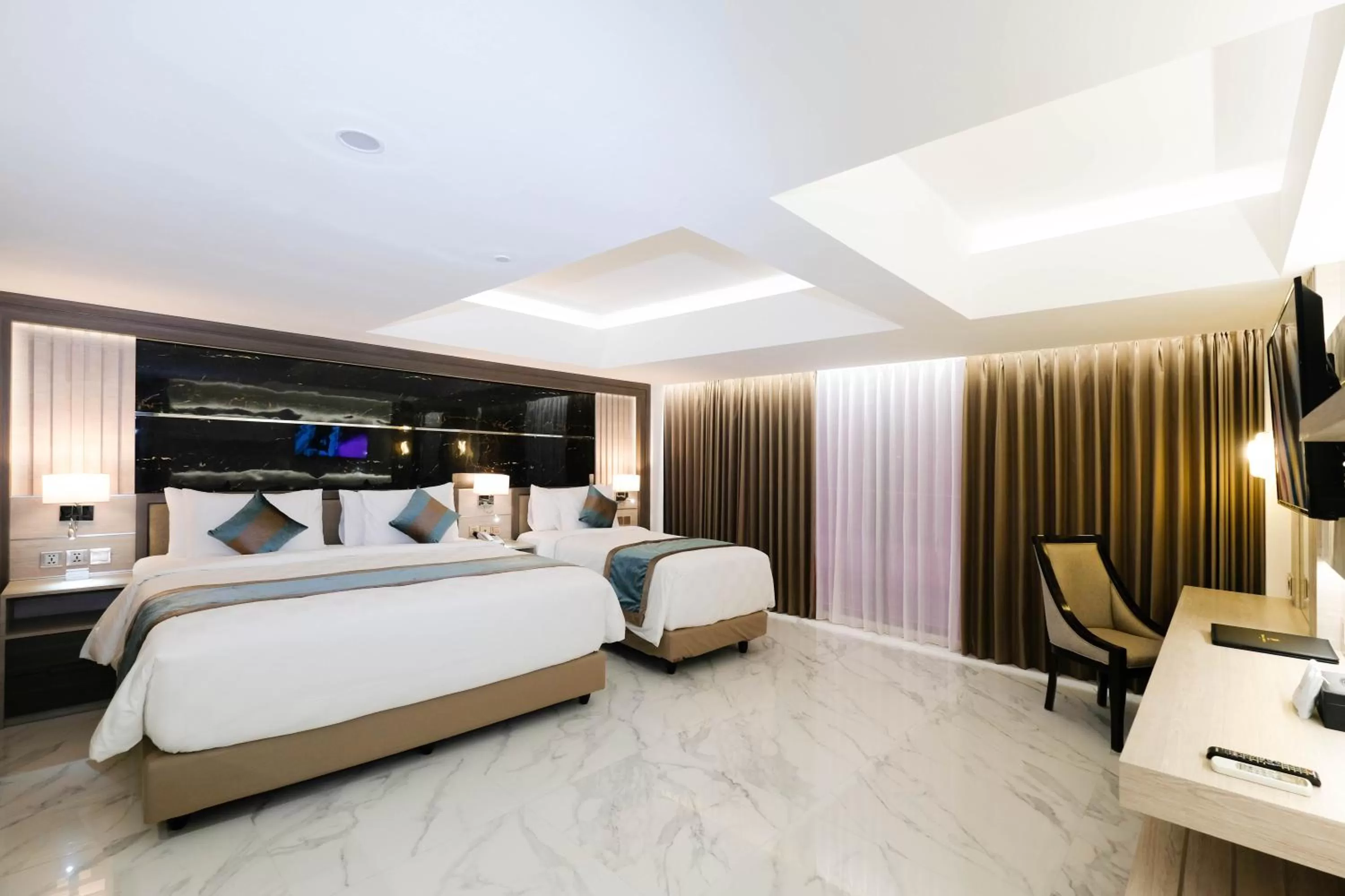 Bedroom, Bed in Dream of Aventus Hotel Kuta