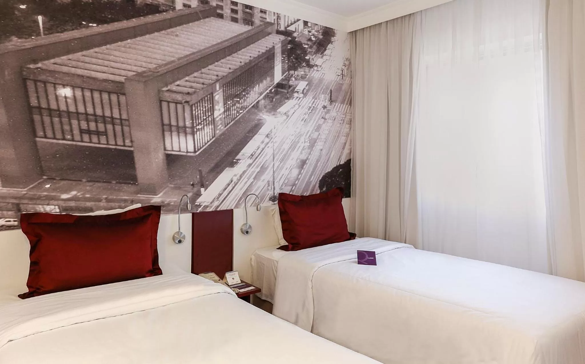 Bed in Mercure Sao Paulo Paulista