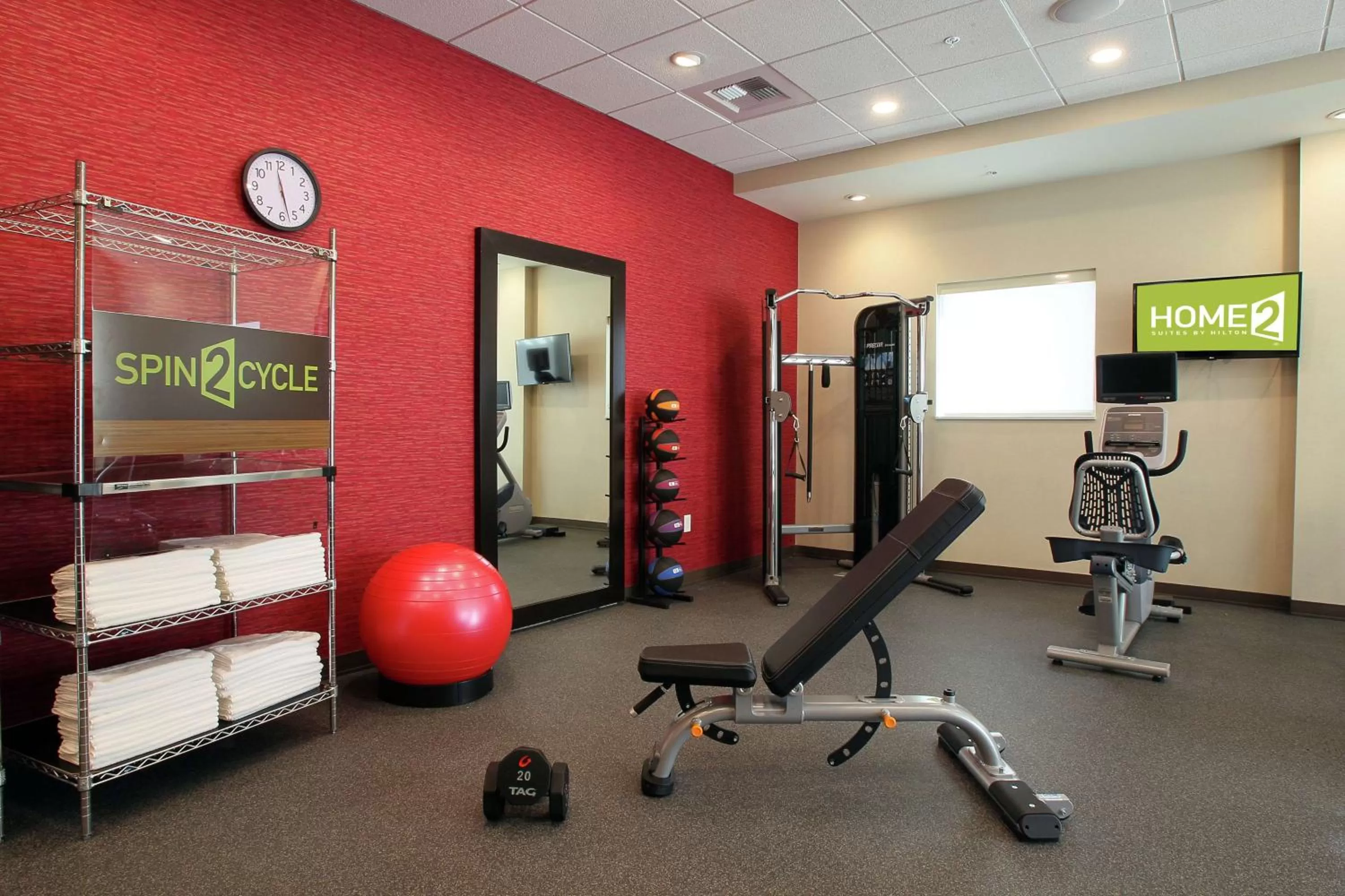 Fitness centre/facilities in Home2 Suites By Hilton Nampa