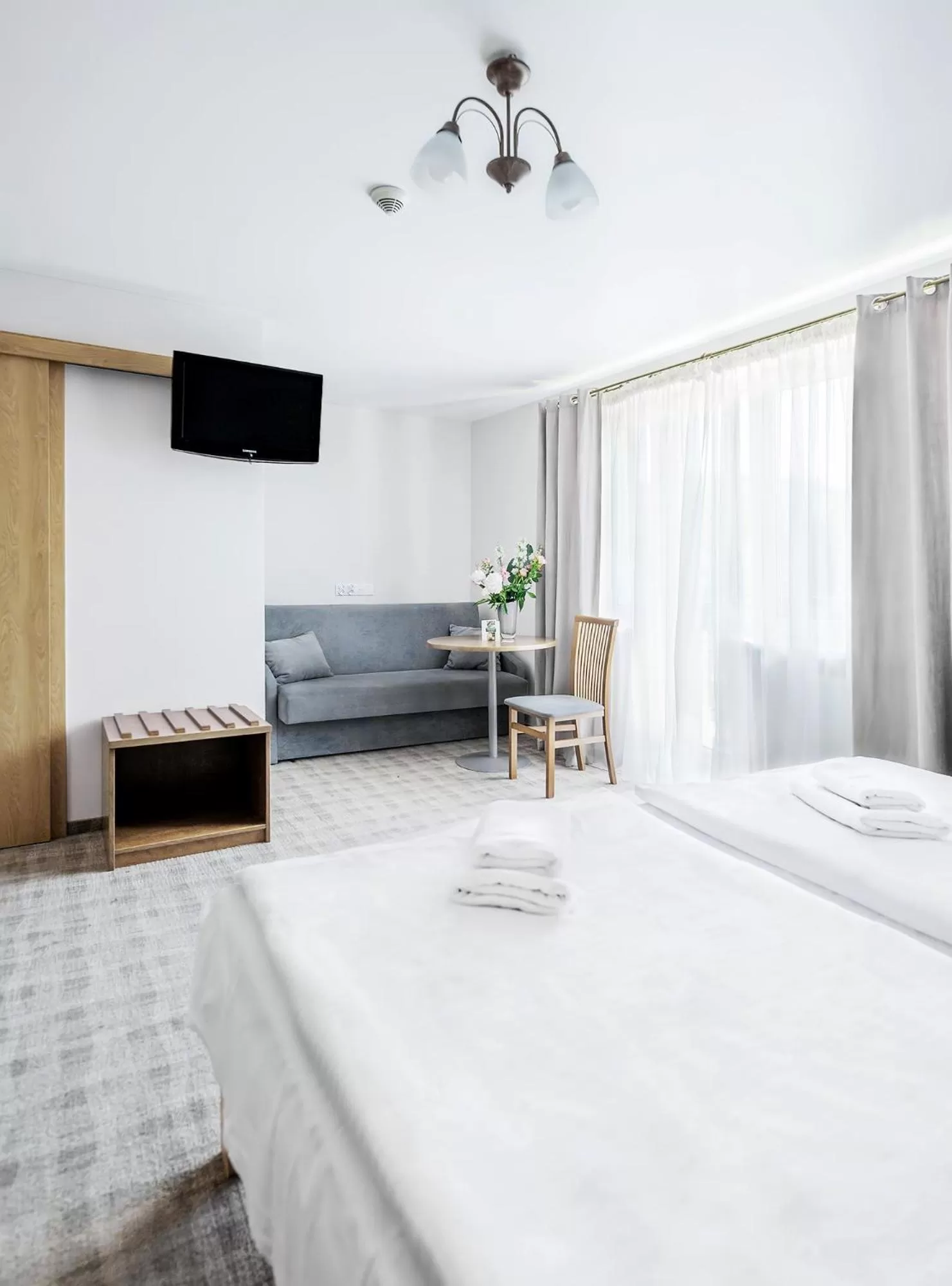 Photo of the whole room, Bed in Dom Wczasowy Beskidy