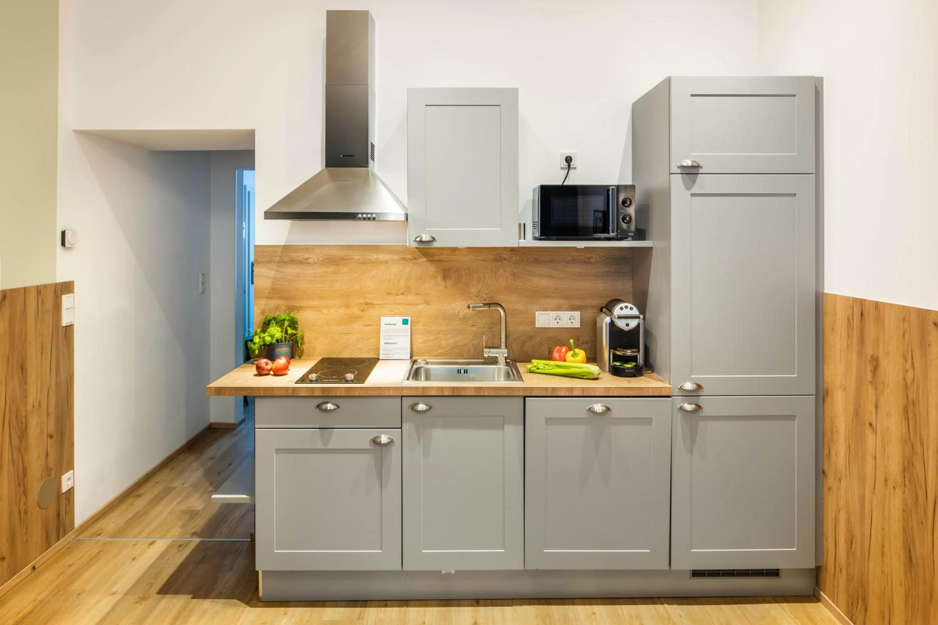 stove in Jimmy's Apartments Emerald