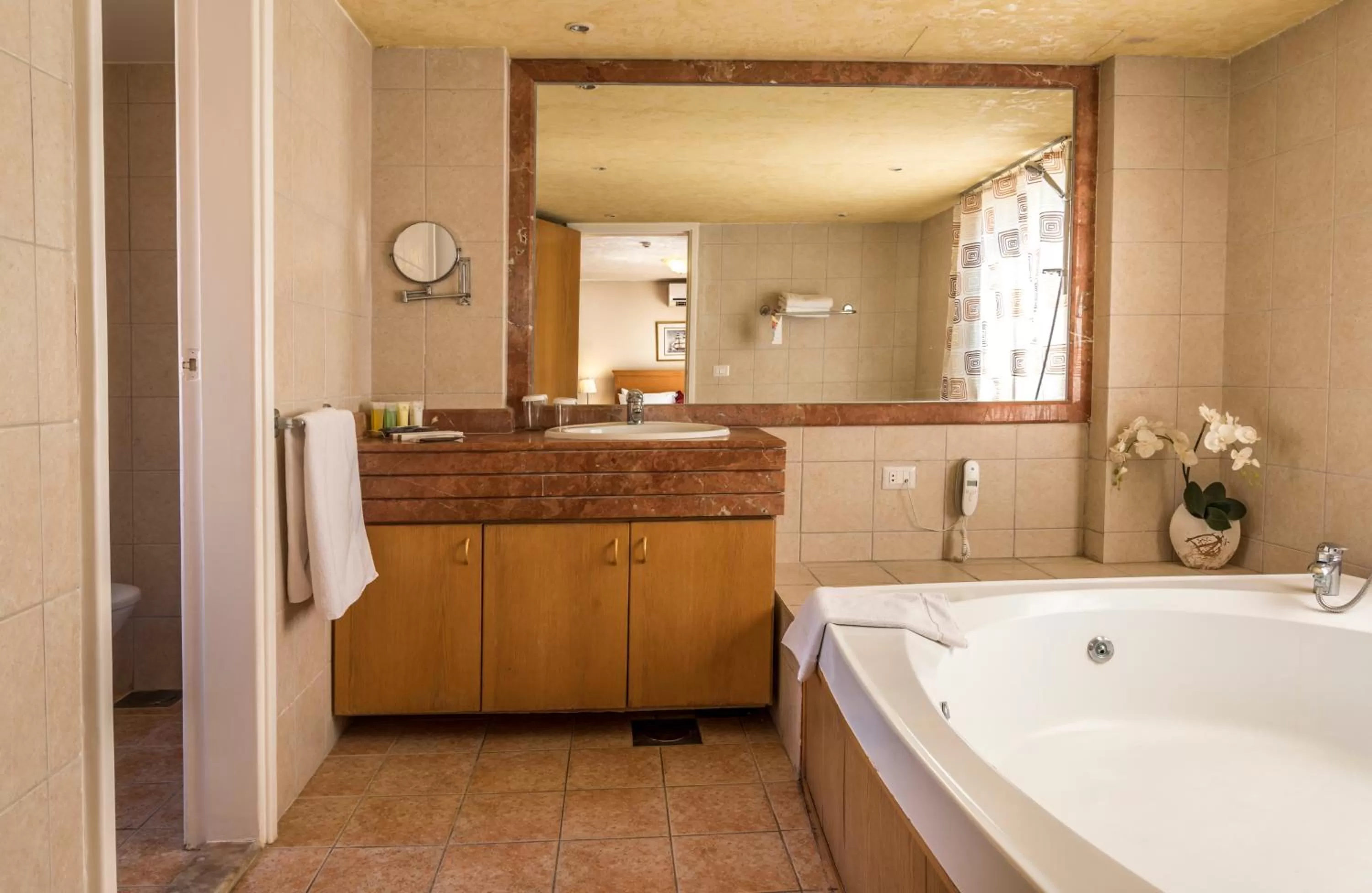 Shower in Bella Riva Hotel