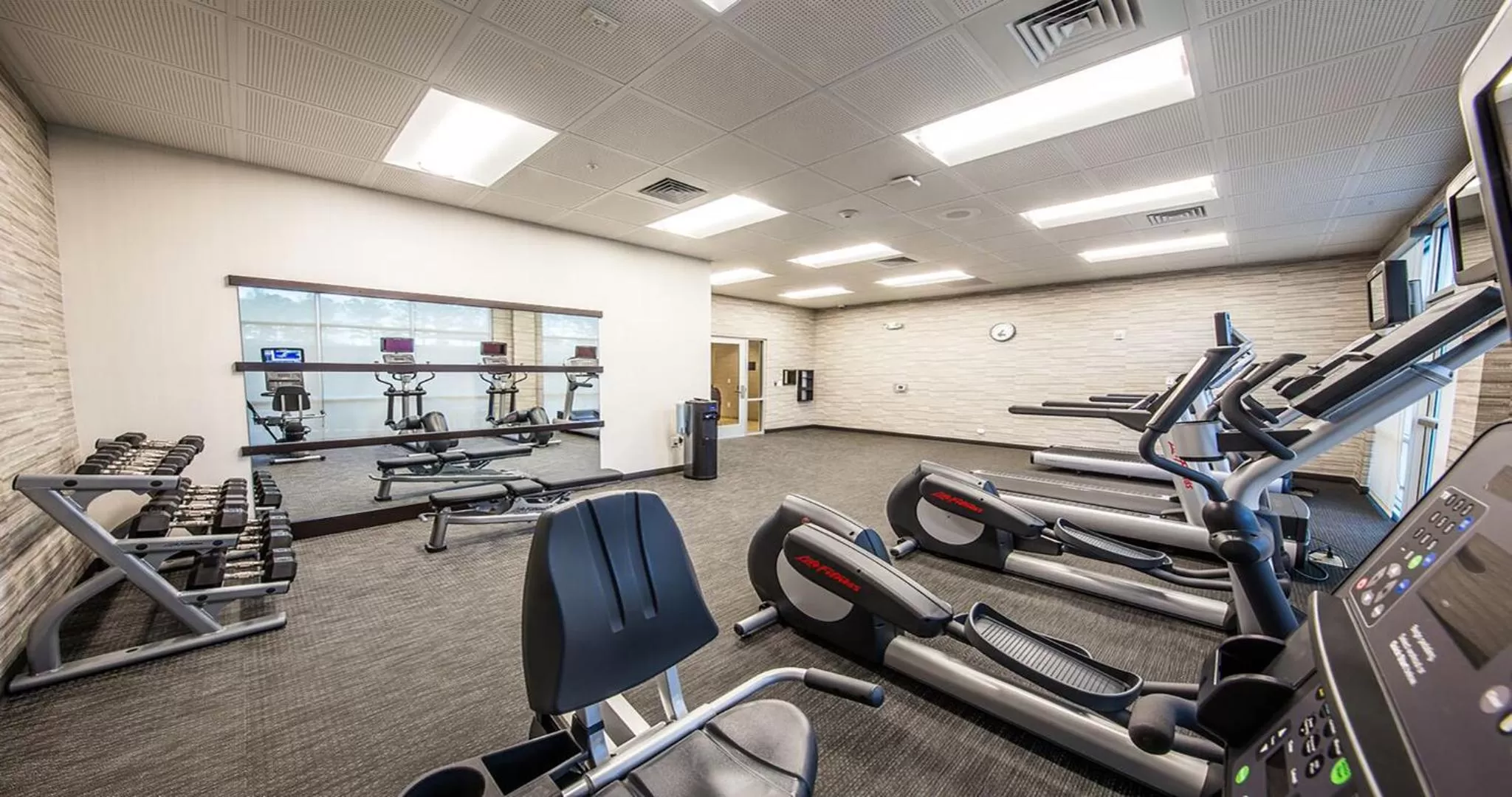 Fitness centre/facilities in Courtyard by Marriott Columbia Cayce
