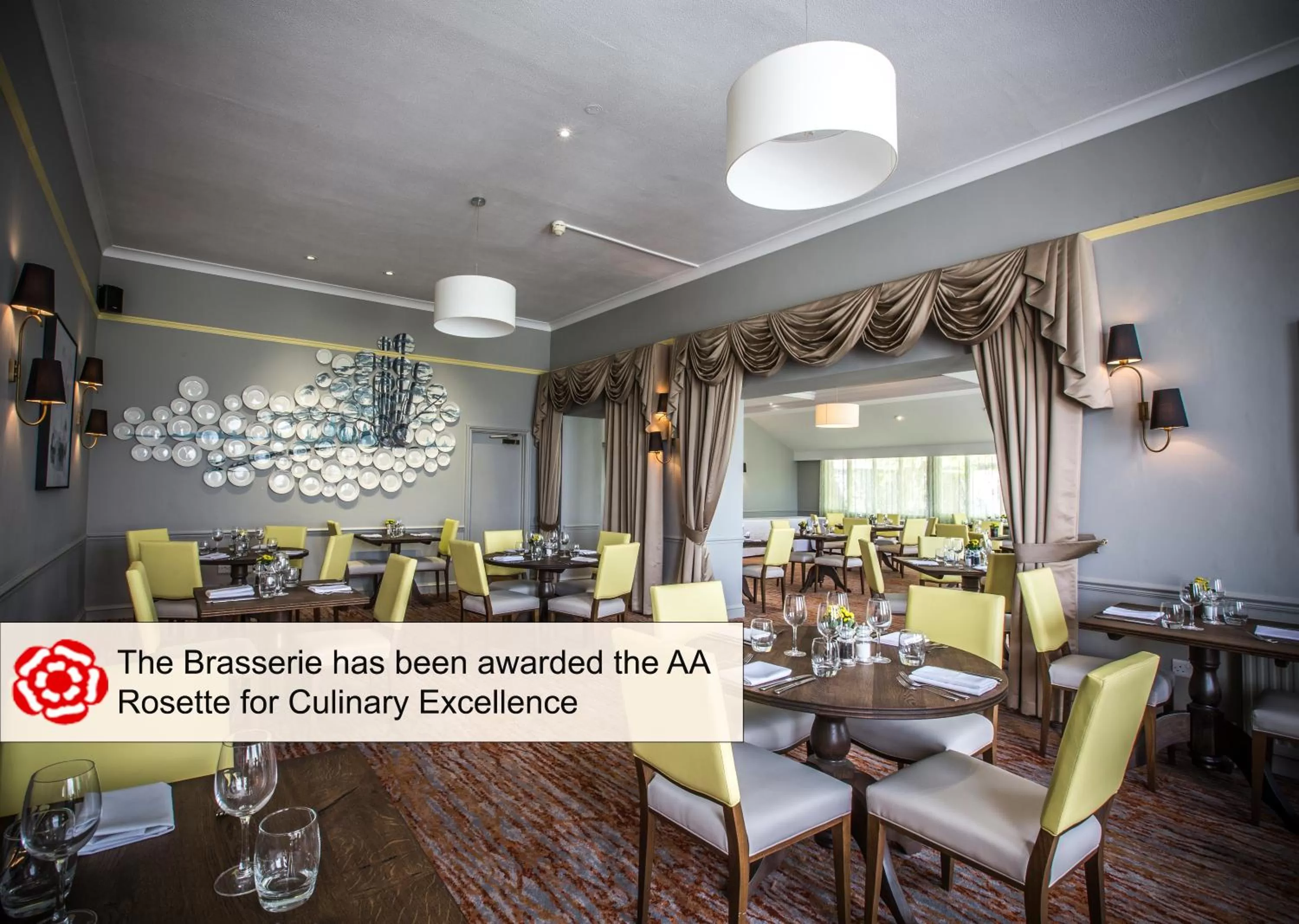 Restaurant/places to eat in Mercure Bristol North The Grange Hotel