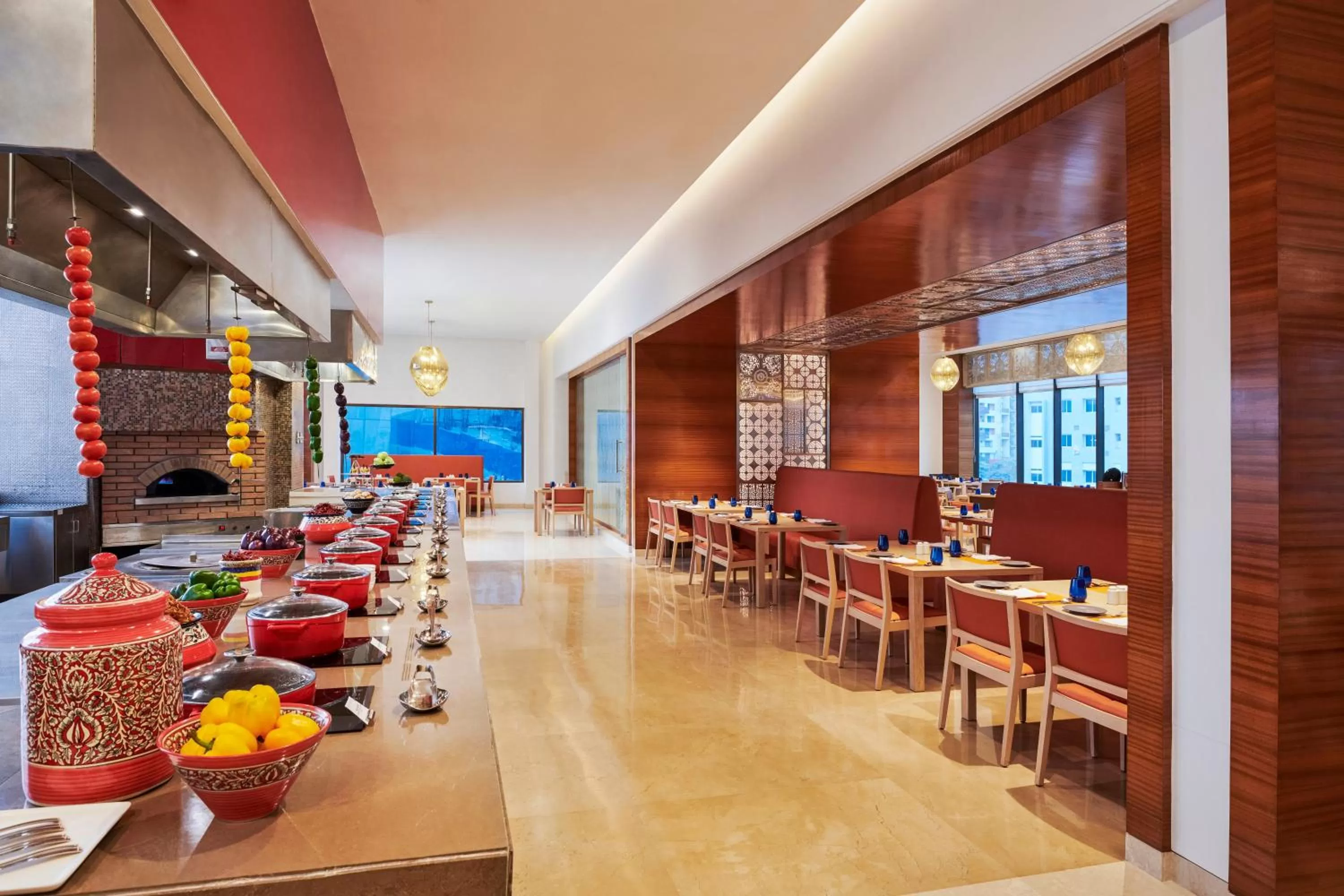 Breakfast in Hilton Garden Inn Lucknow