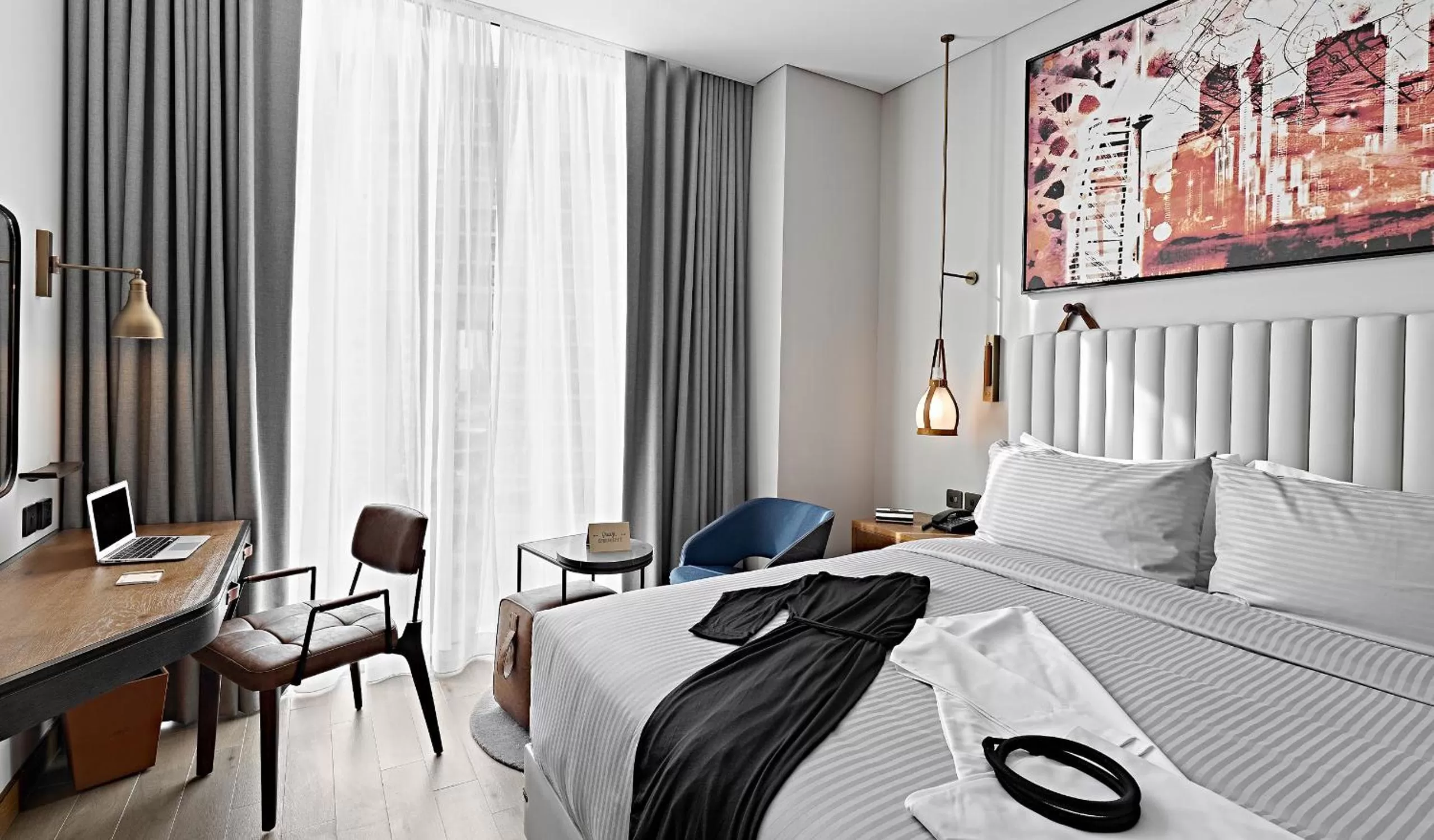 Bed in Barcelo Business Bay Dubai -Formerly Revier Hotel