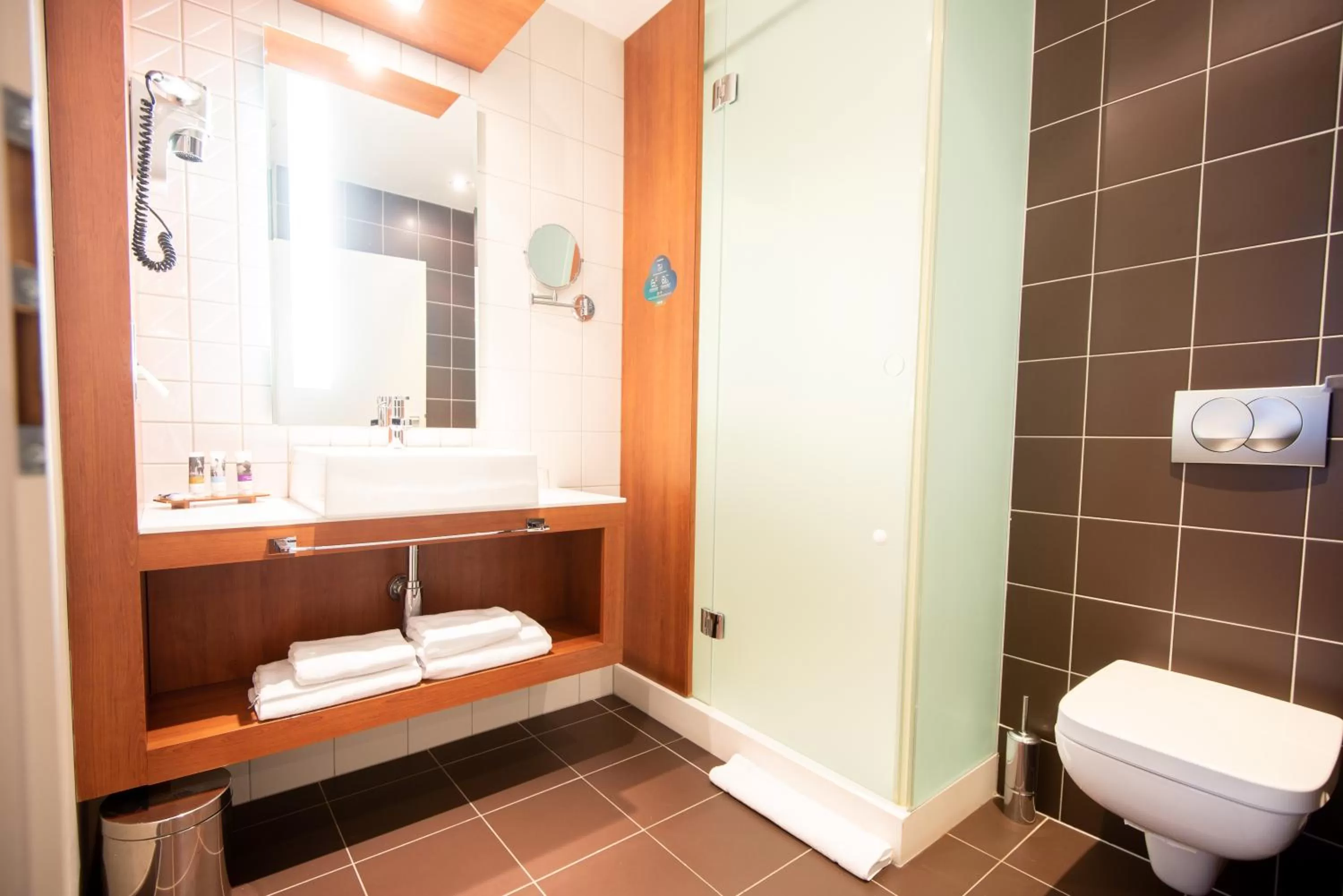 Shower in Mercure Ostrava Center