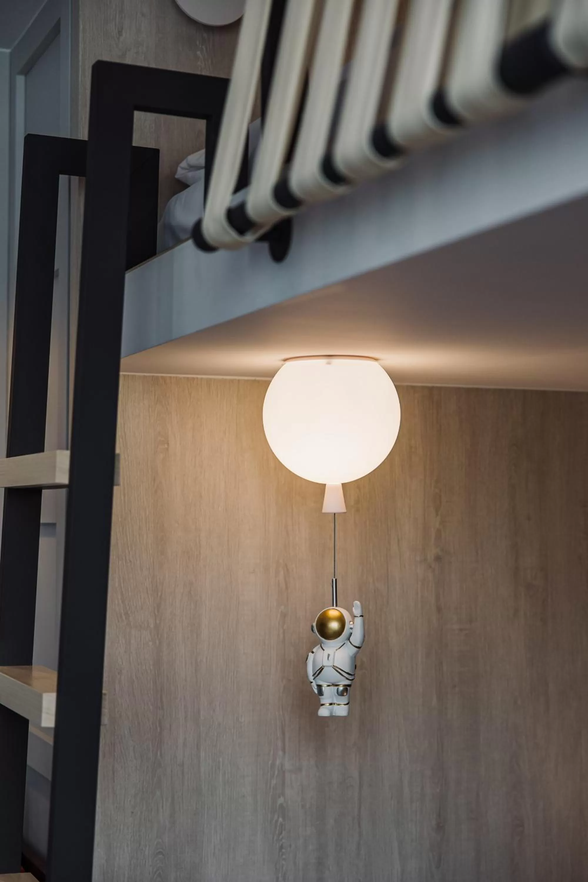 Seating area in OLAH Poshtel - Taichung Station