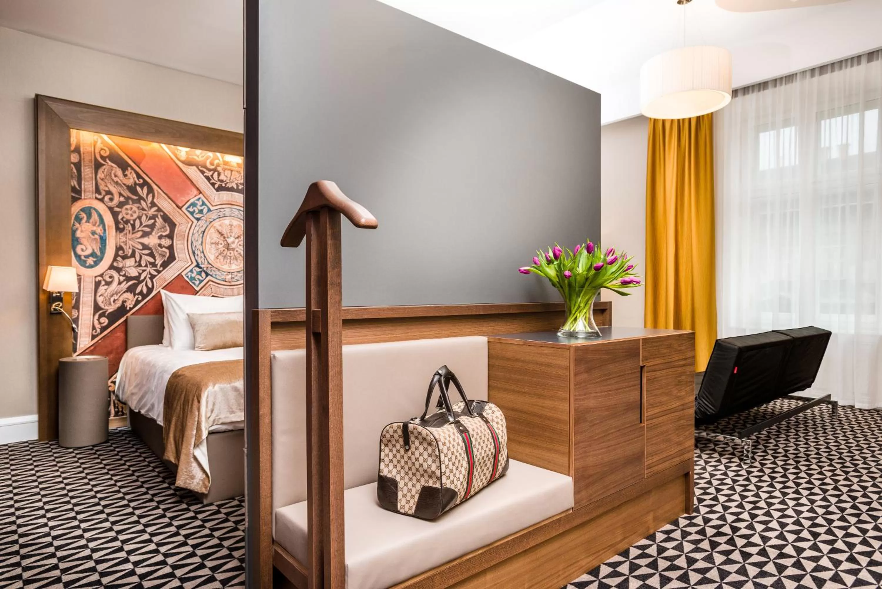Bedroom, Bed in Hotel Moments Budapest by Continental Group
