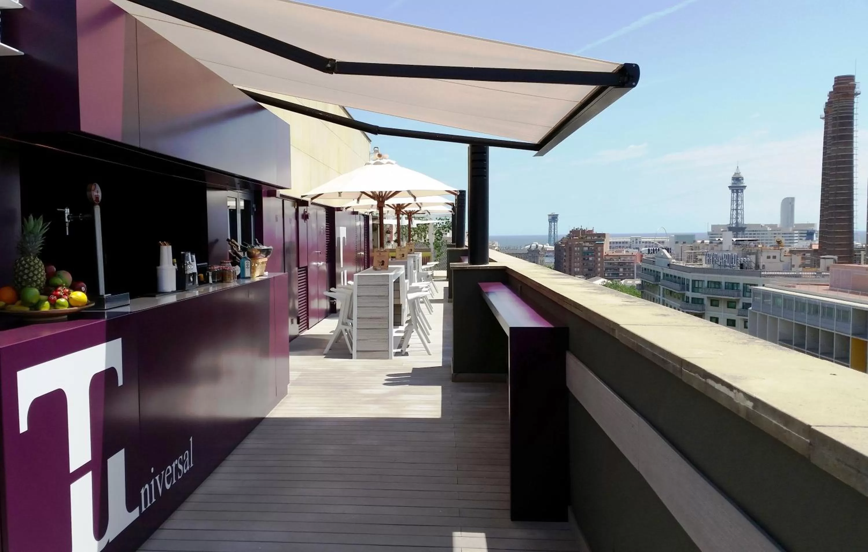 Restaurant/places to eat in Hotel Barcelona Universal