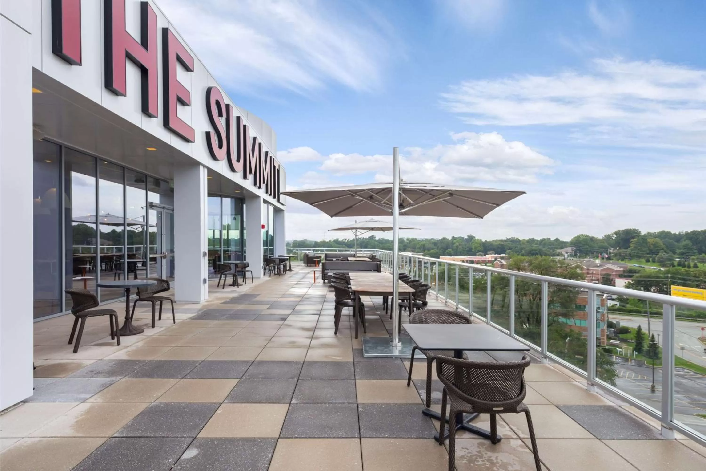 On site in The Summit Hotel