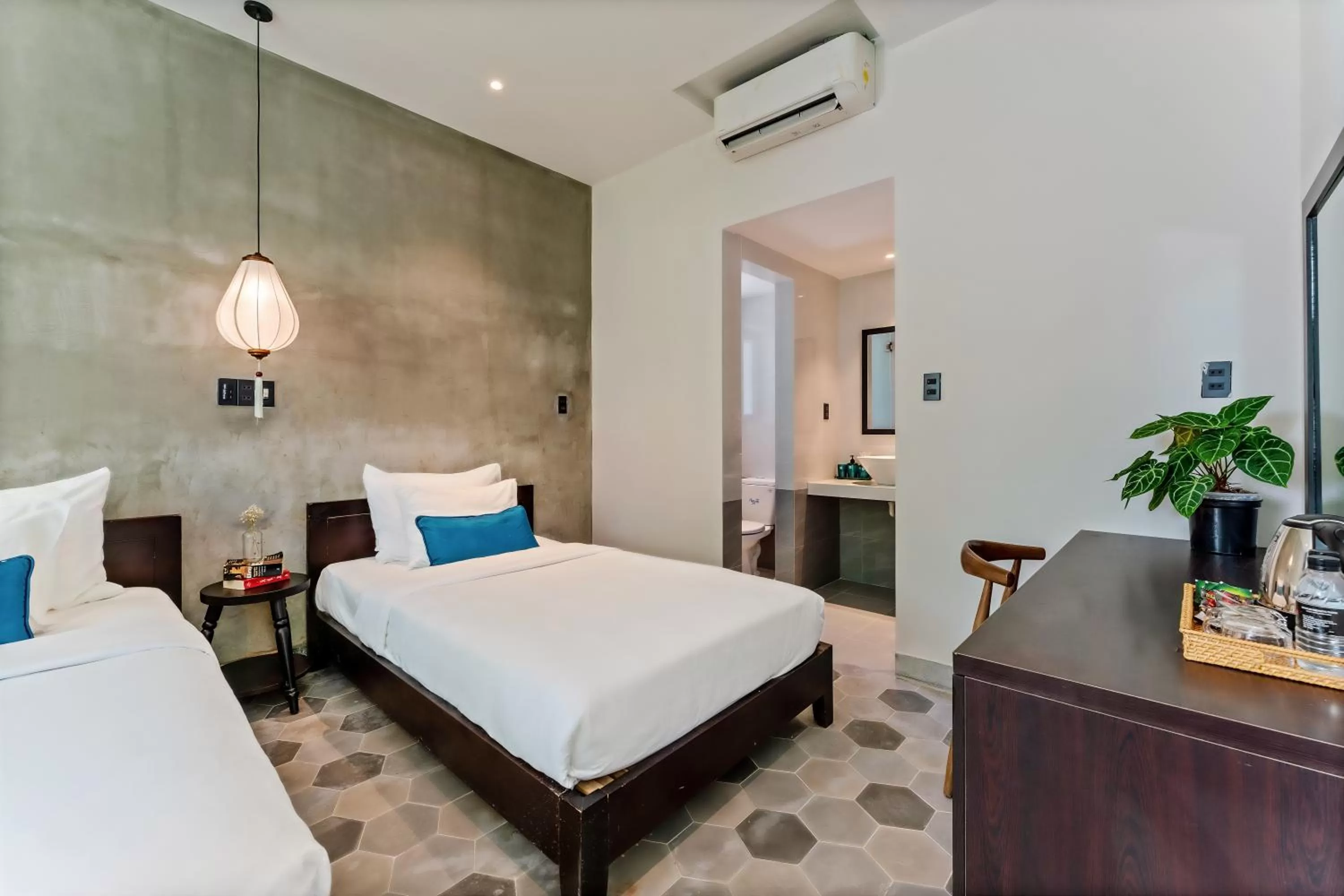 Bed in Lacasa Old Town Villa