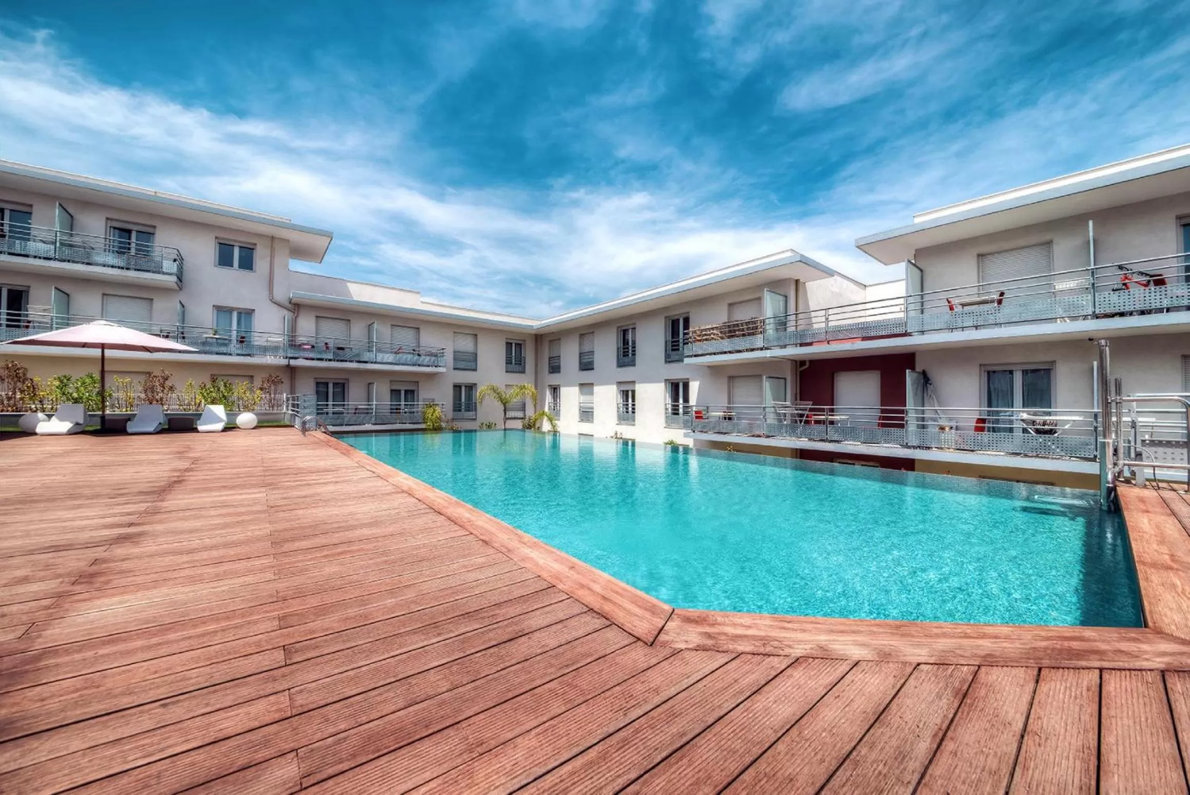 Swimming pool in Comfort Aparthotel Antibes Le Maestria