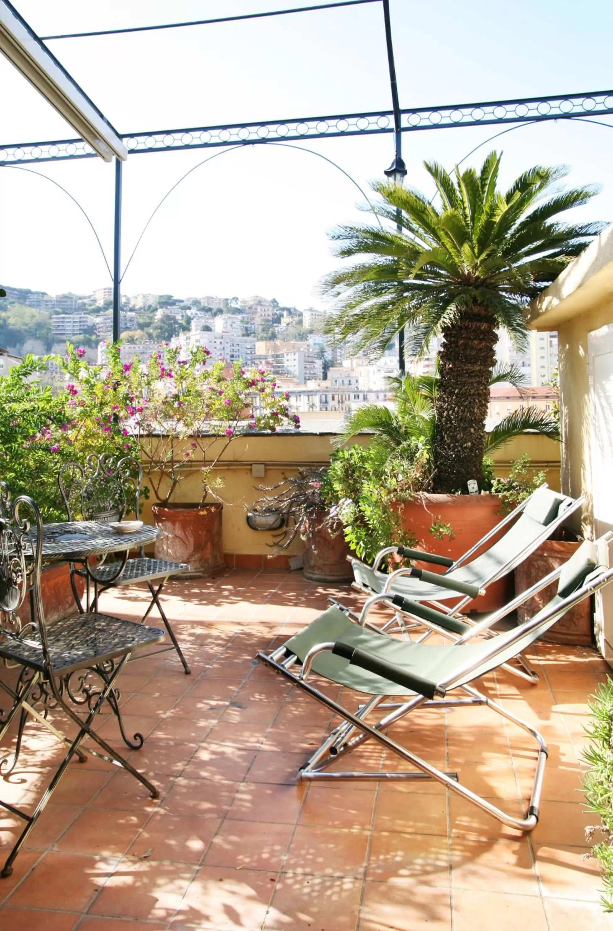 Balcony/Terrace in B&B Casamiranapoli