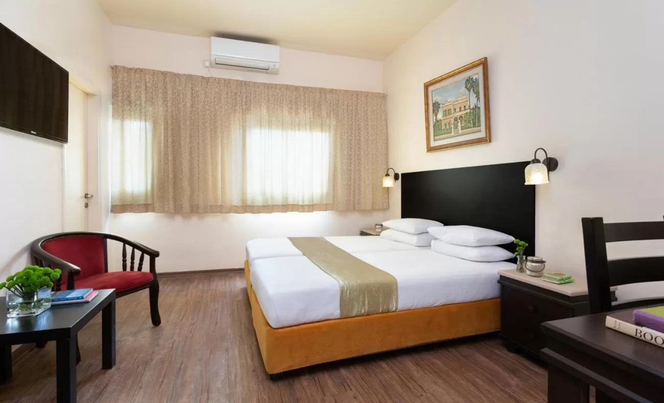 Bed in A Little House In Rechavia