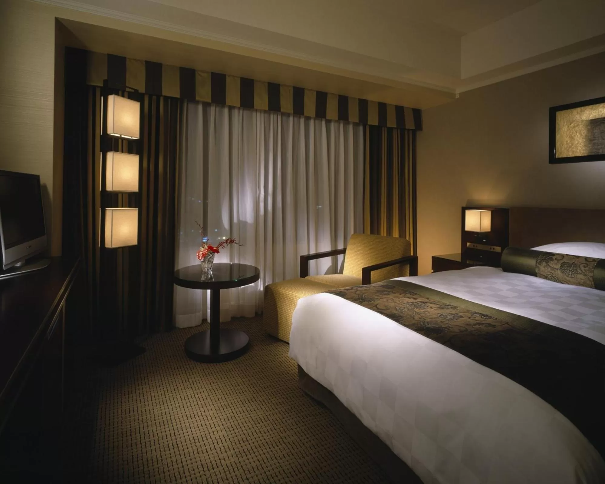 Photo of the whole room, Bed in Hotel Okura Kyoto