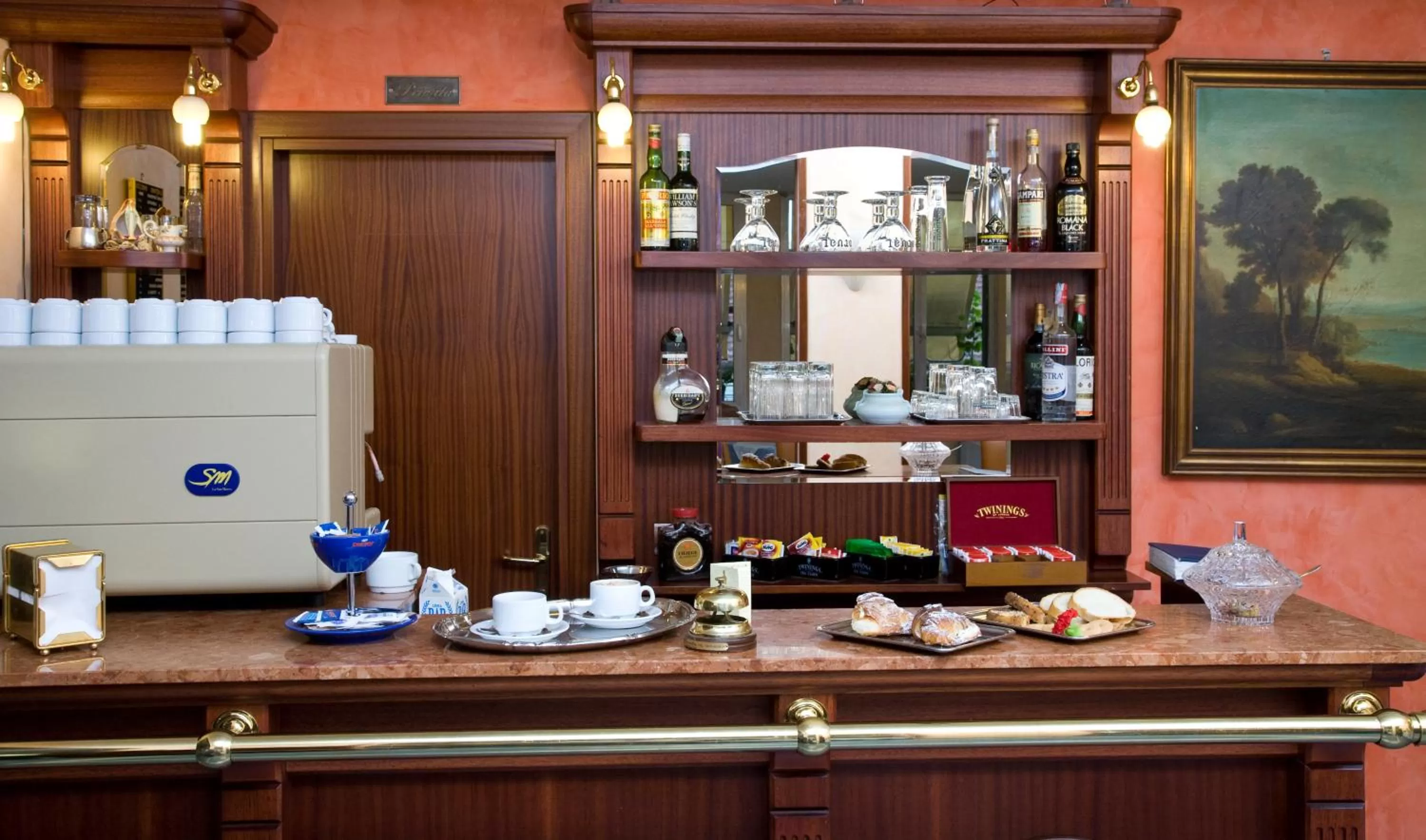 Lounge or bar in Hotel Rimini