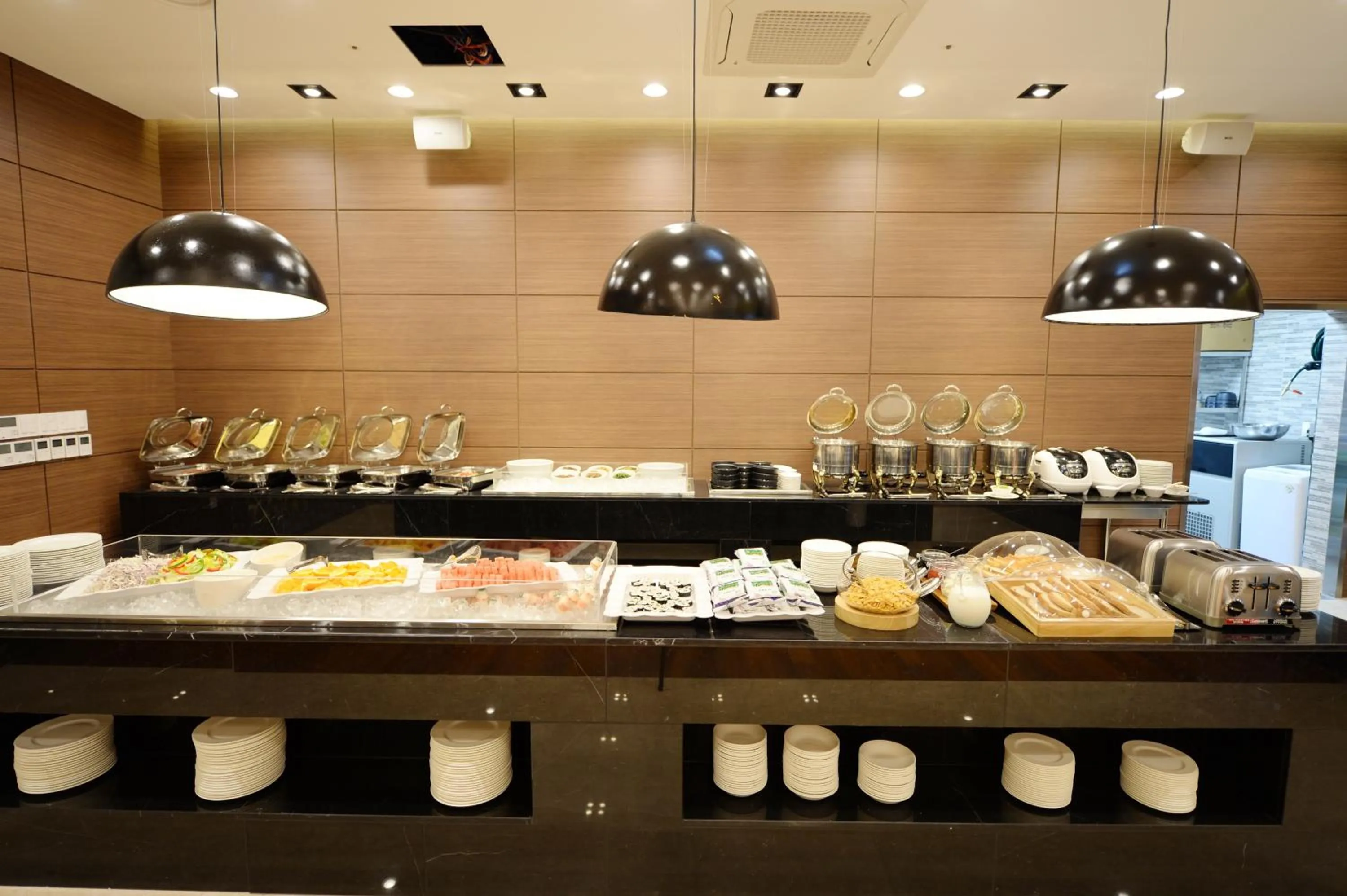 Asian breakfast in Busan Business Hotel