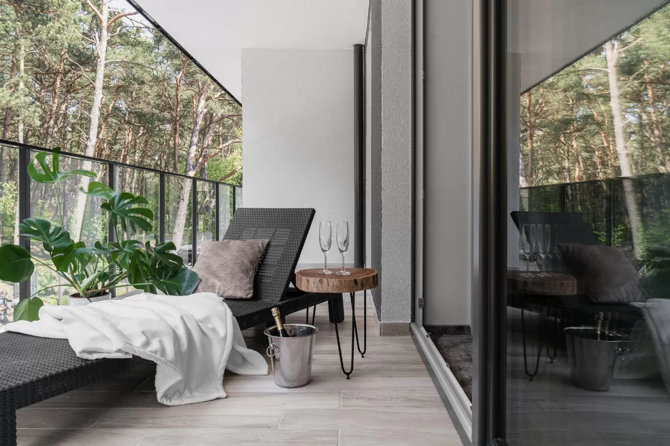 Balcony/Terrace in Rezydencja Morski Tygiel