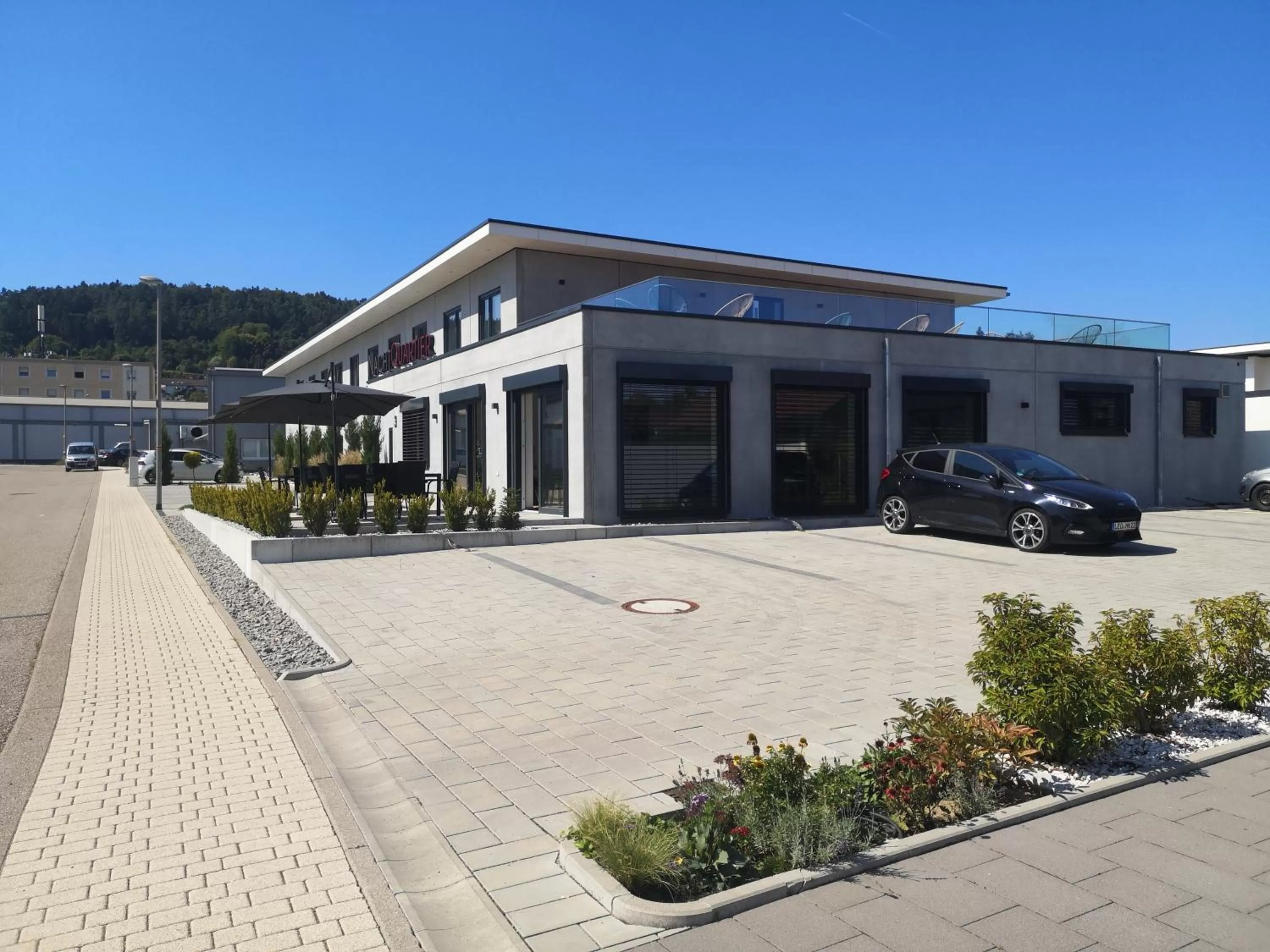 Parking in Hotel Nachtquartier