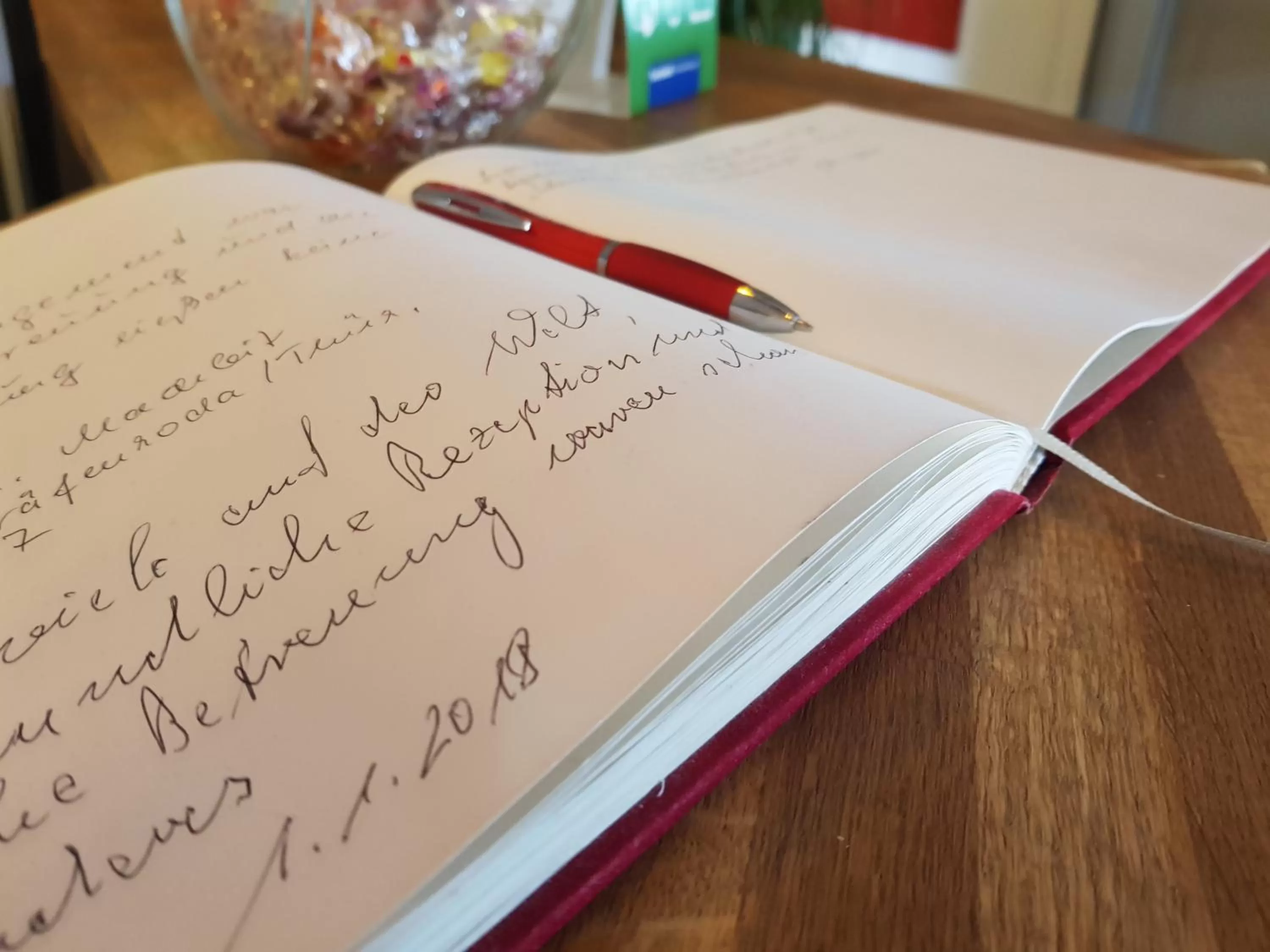 Lobby or reception in Hotel Zur Fichtenbreite -Garni-