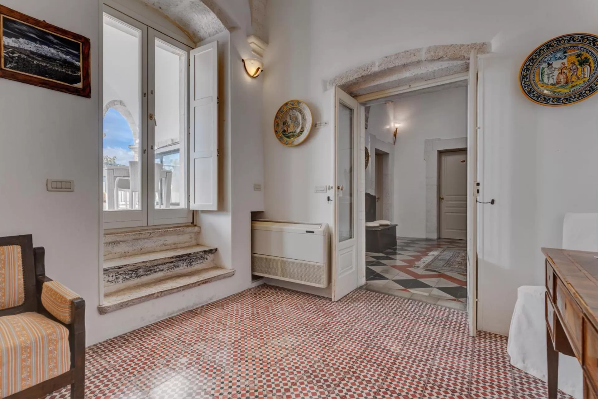 Seating area, Bed in Hotel La Terra