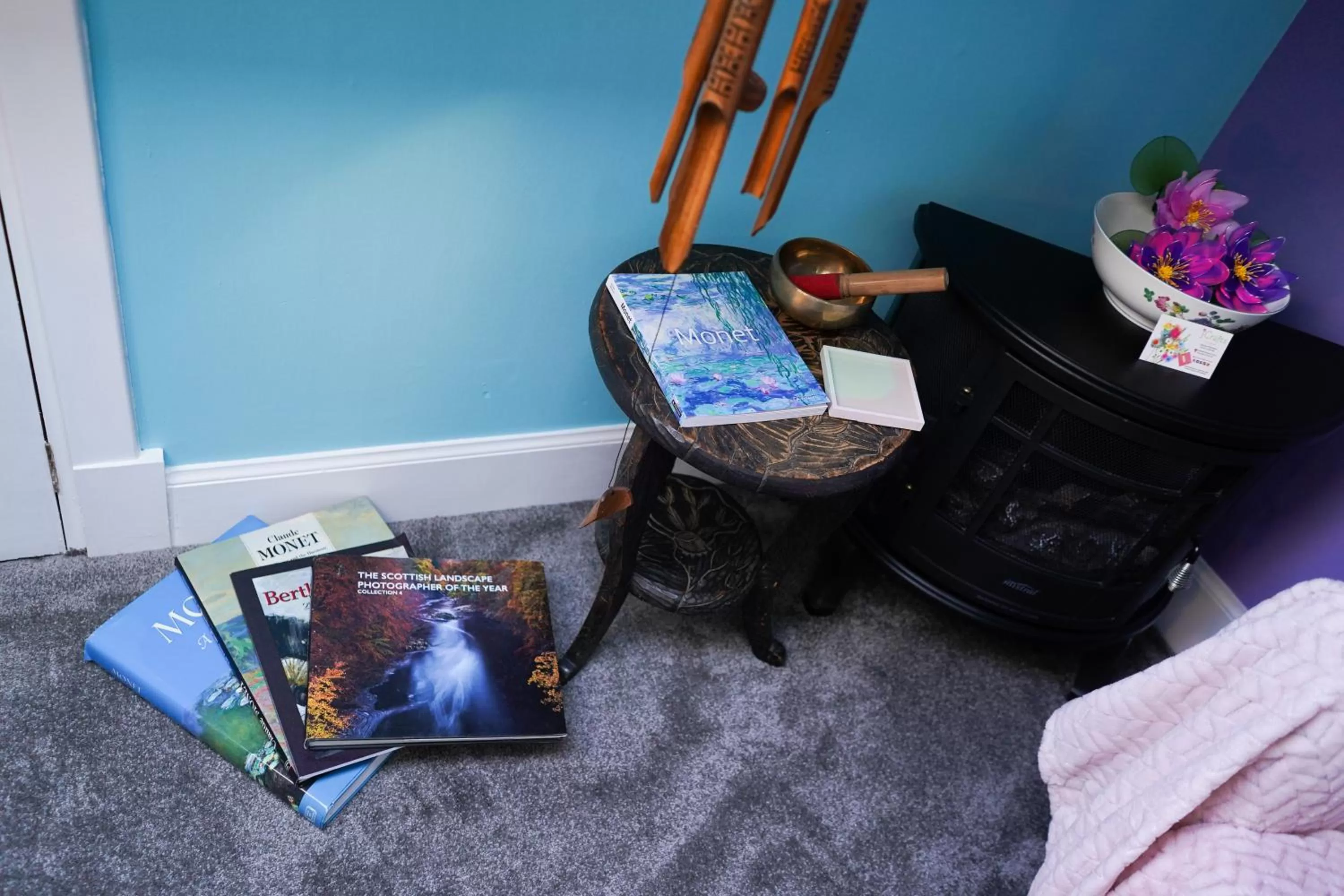 Seating area in The Art Bank