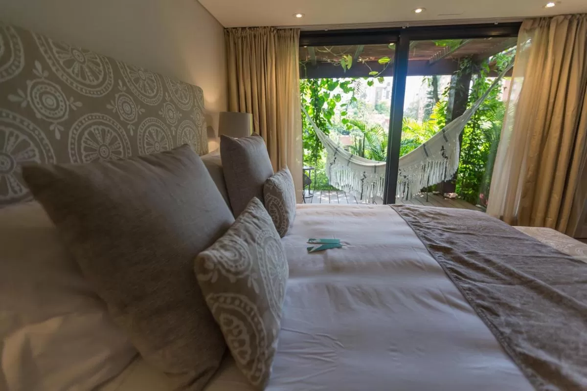 Bed in Patio del Mundo