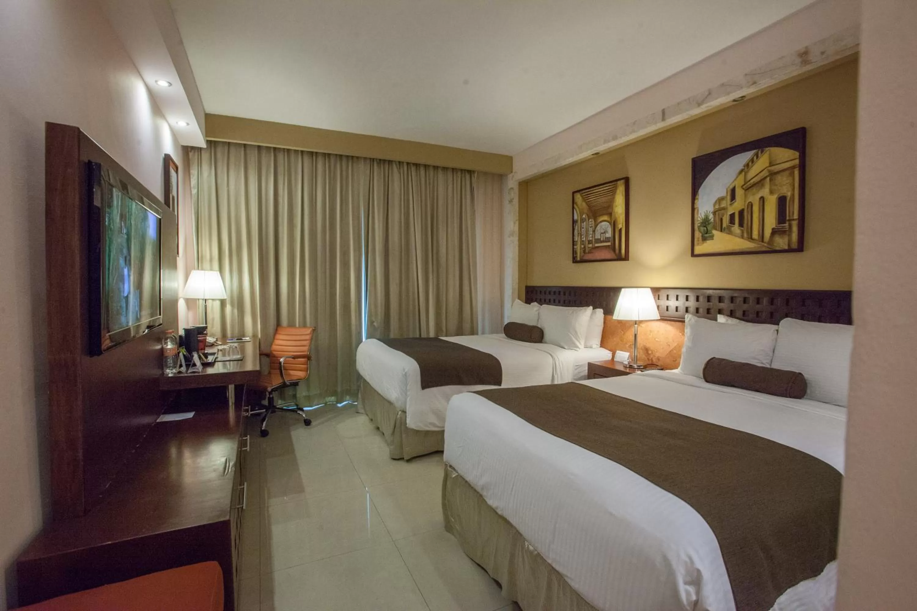 Bedroom, Bed in Wyndham Merida