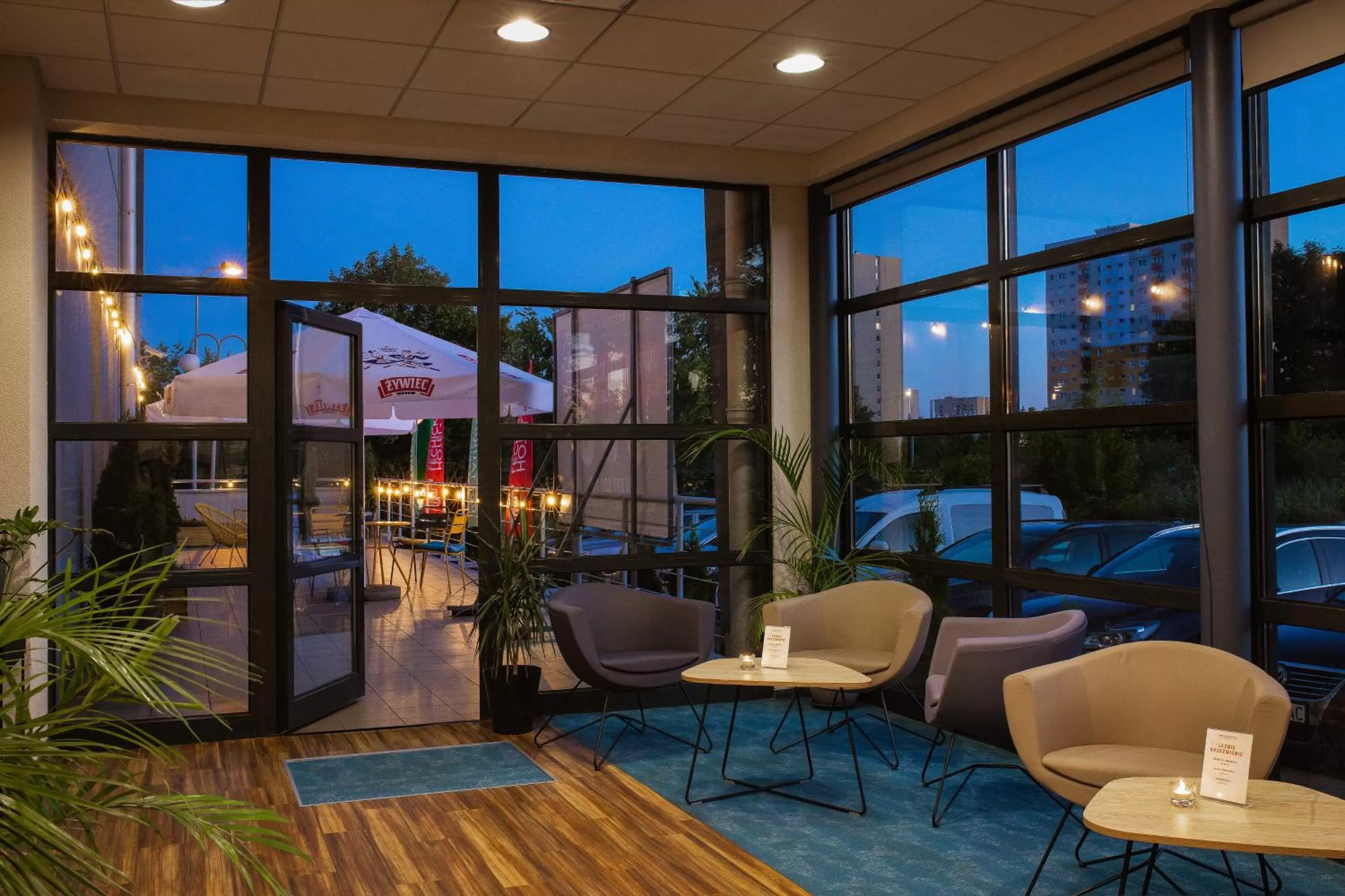 Balcony/Terrace in Hotel Lechicka