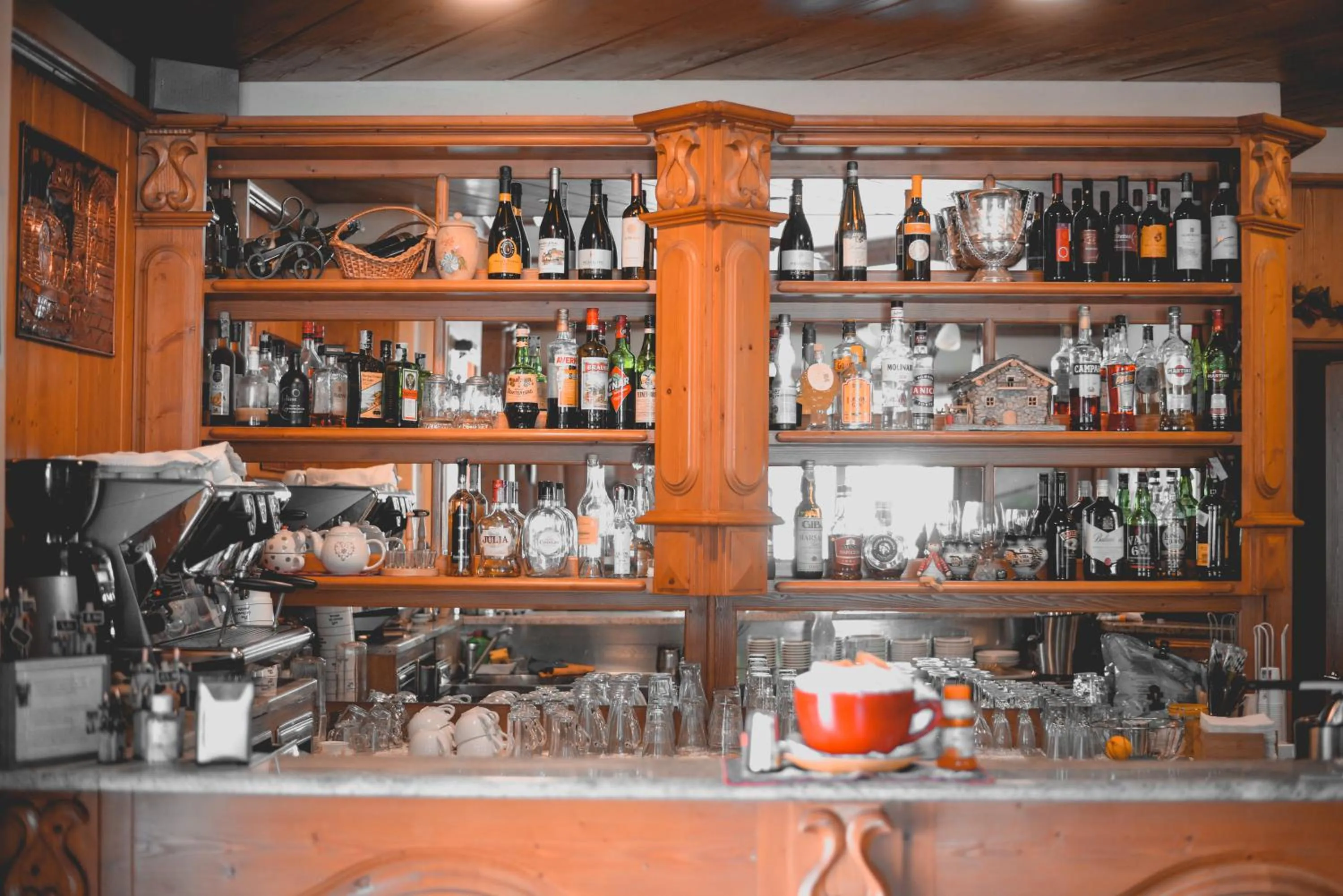 Lounge or bar in Hotel Stelvio