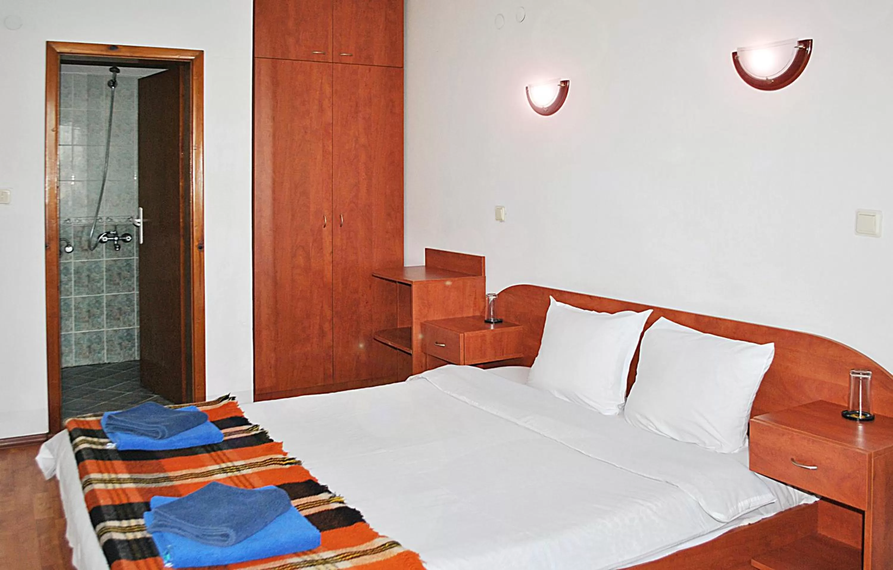 Bed in Family hotel Zora