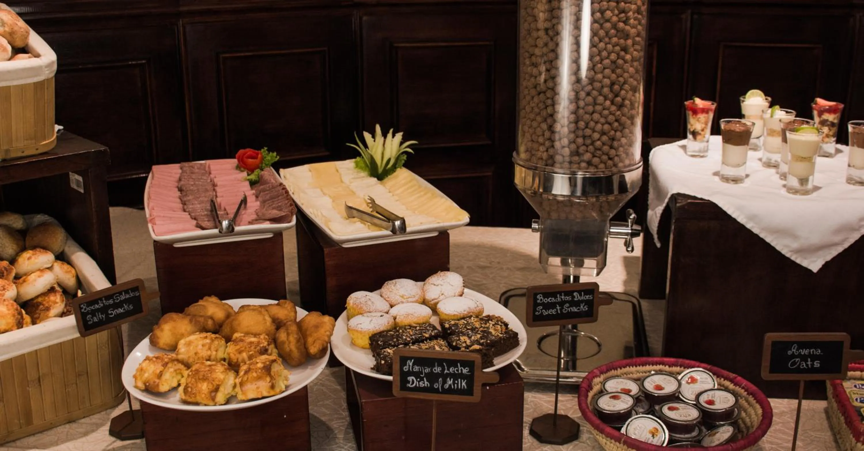 Buffet breakfast in Ritz Apart Hotel