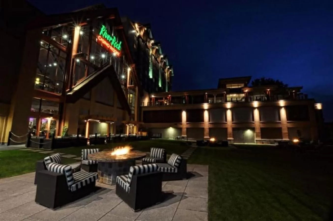 Property building in River Rock Casino Hotel