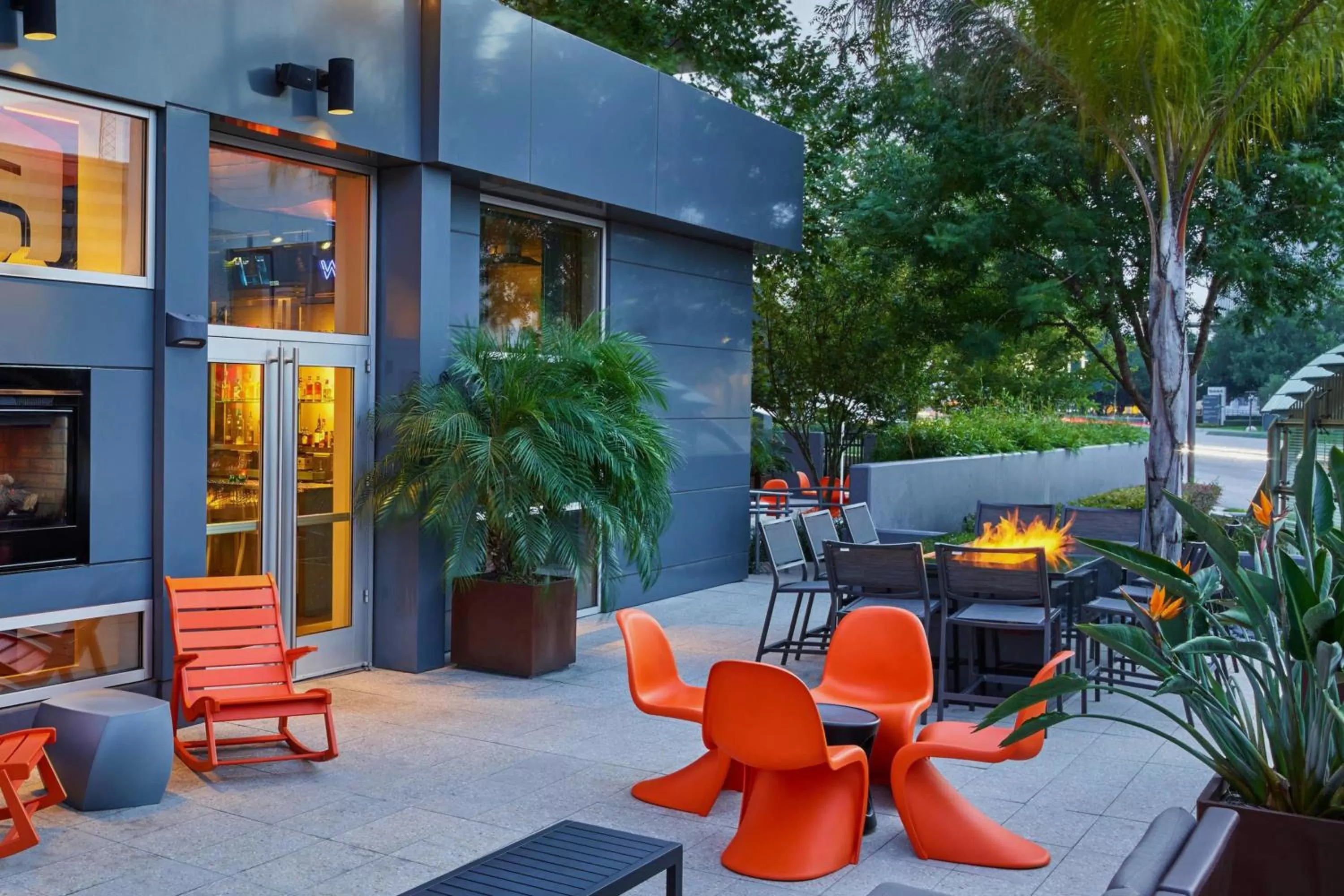 Balcony/Terrace in Aloft Houston by the Galleria