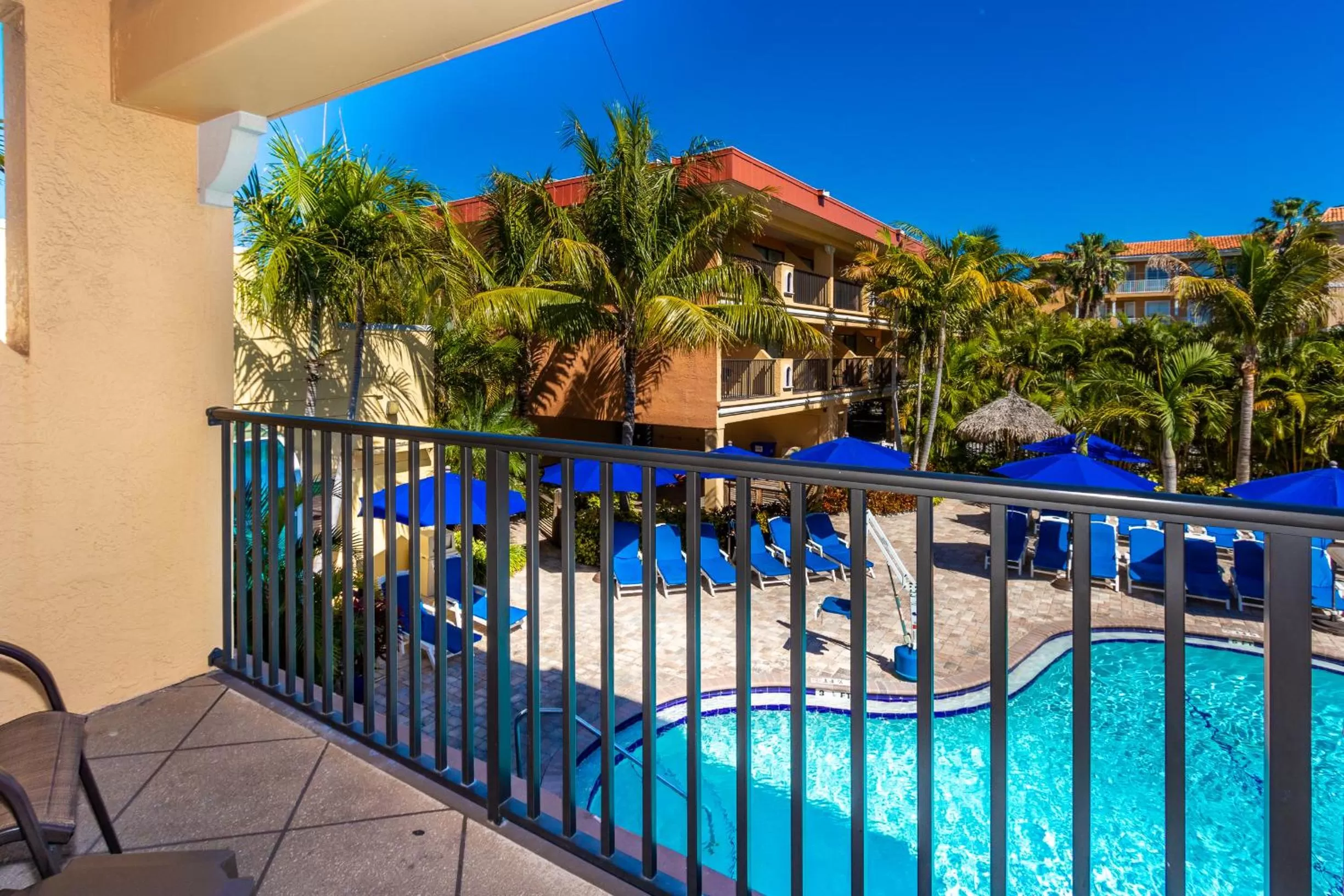 Pool View in Coconut Cove All Suite Hotel