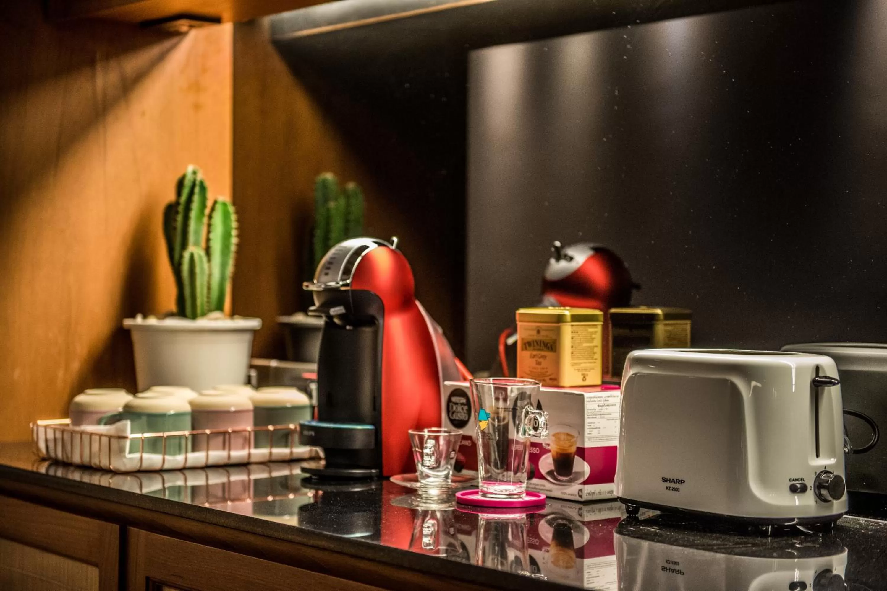 Coffee/tea facilities in Nimit Boutique Hotel