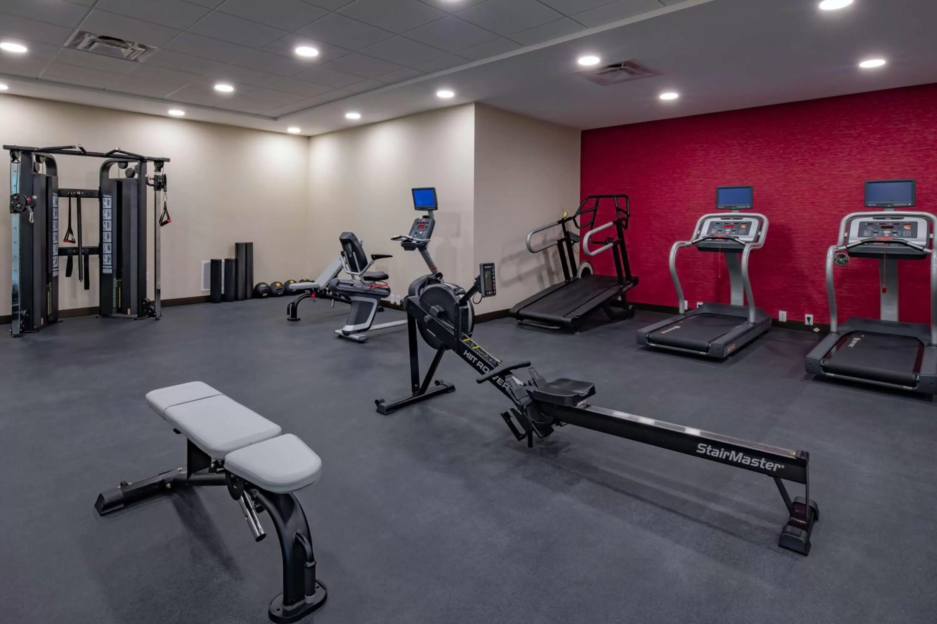 Fitness centre/facilities in Home2 Suites by Hilton Omaha I-80 at 72nd Street, NE