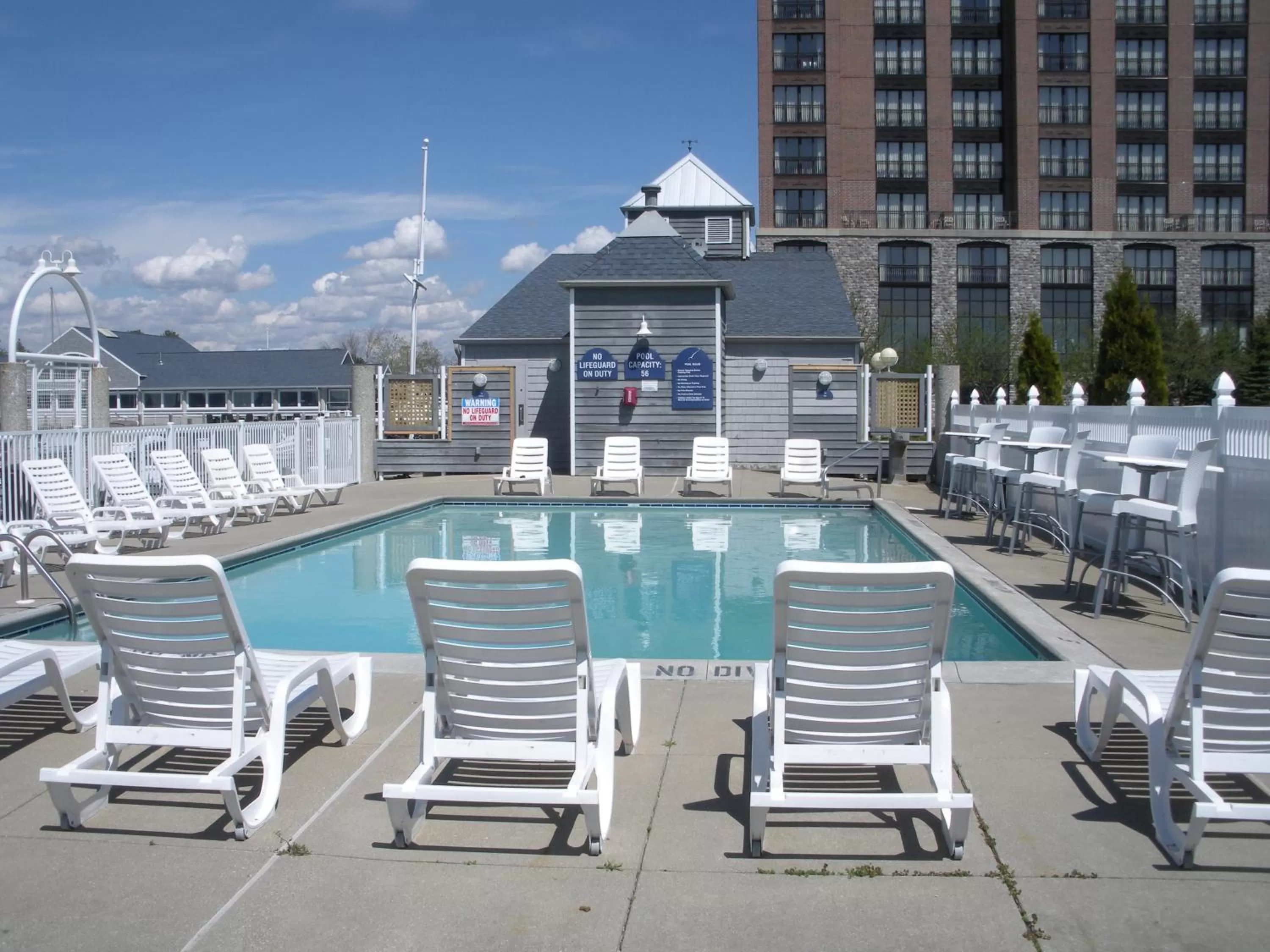 Swimming pool in Shoreline Inn & Conference Center, an Ascend Collection Hotel