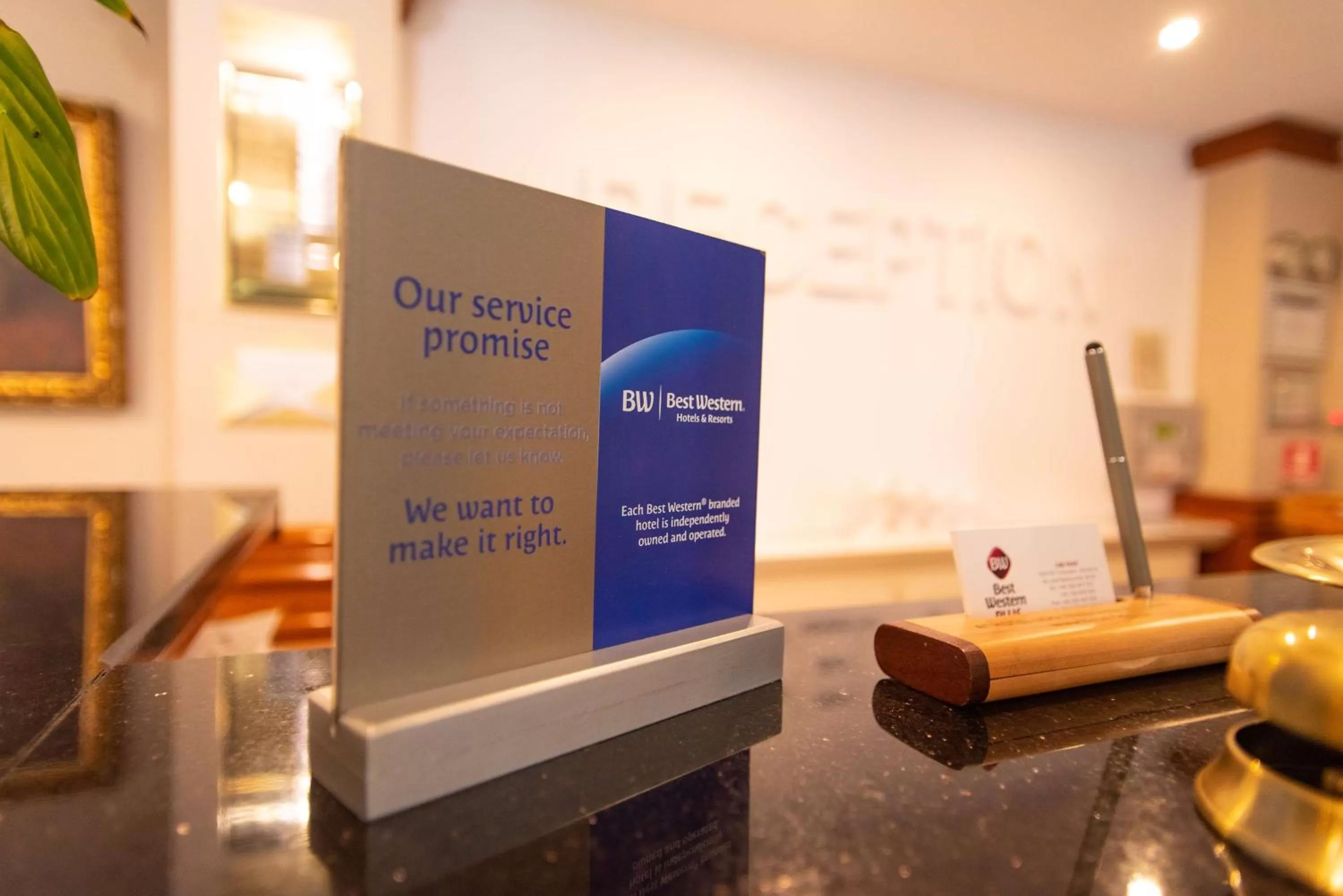 Lobby or reception in Best Western Plus Lido Hotel